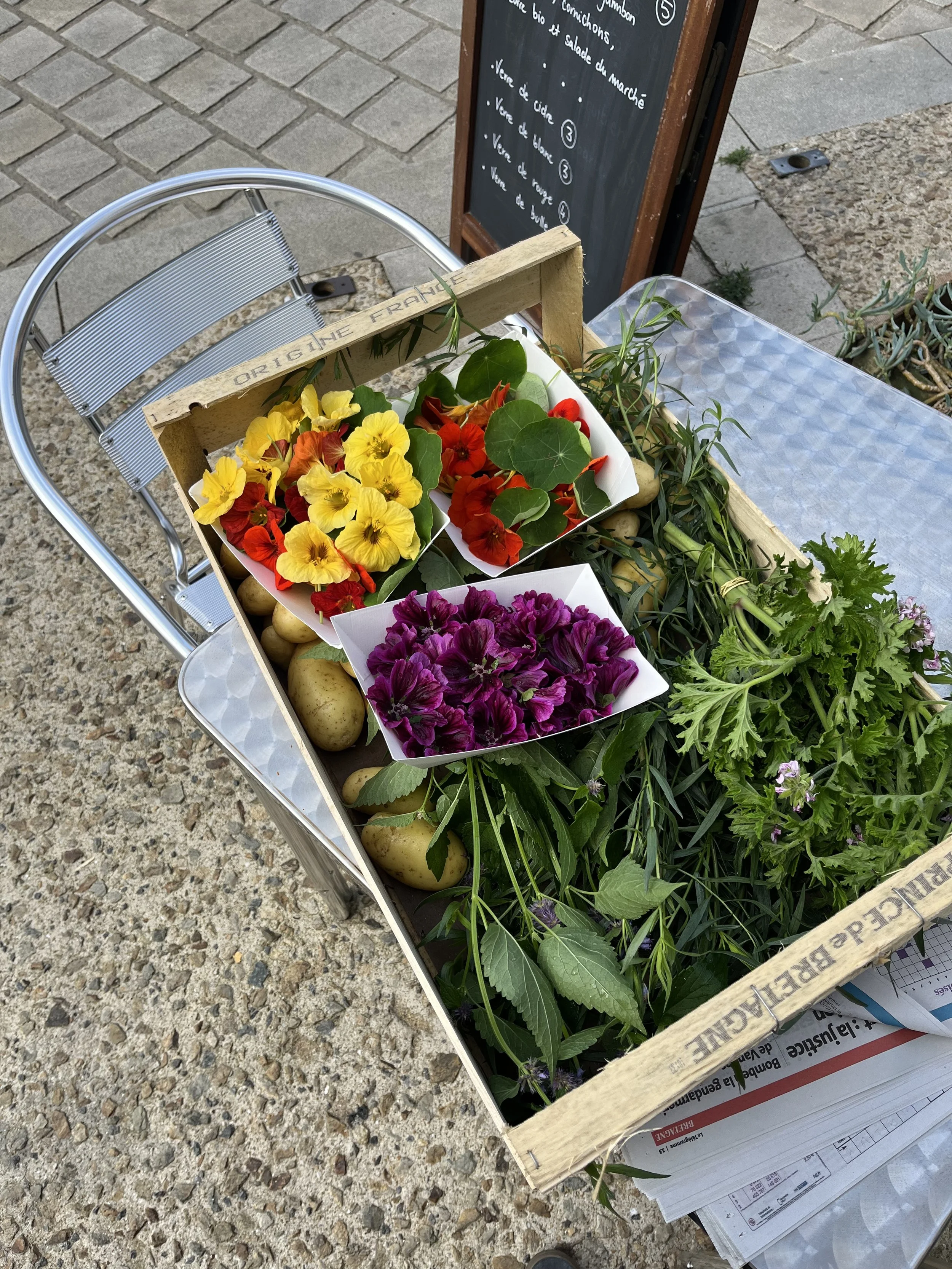 légumes du marché