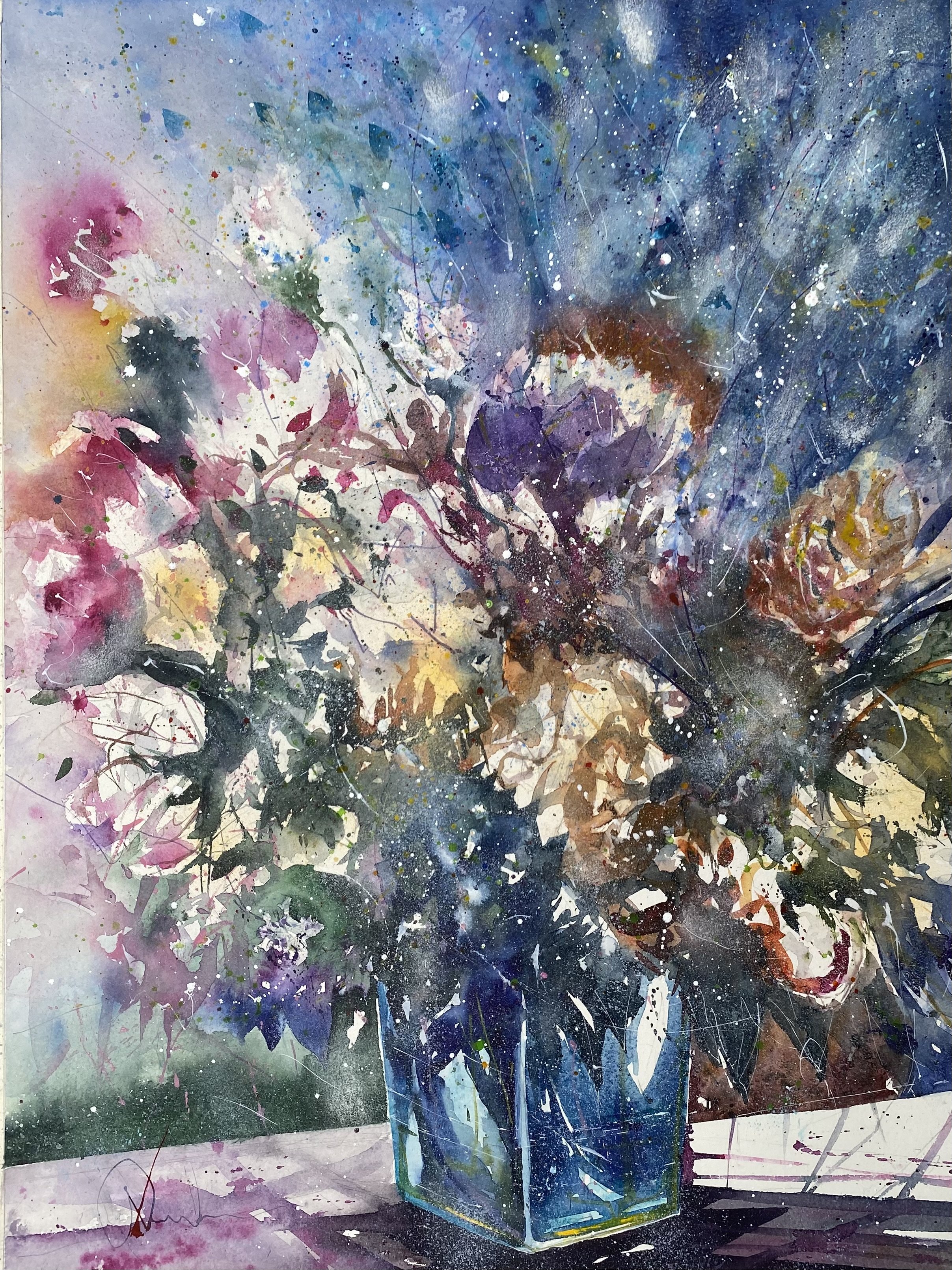 Nel Sogno  56x76 su carta Arches 640 Gr satinata  6/3/2026