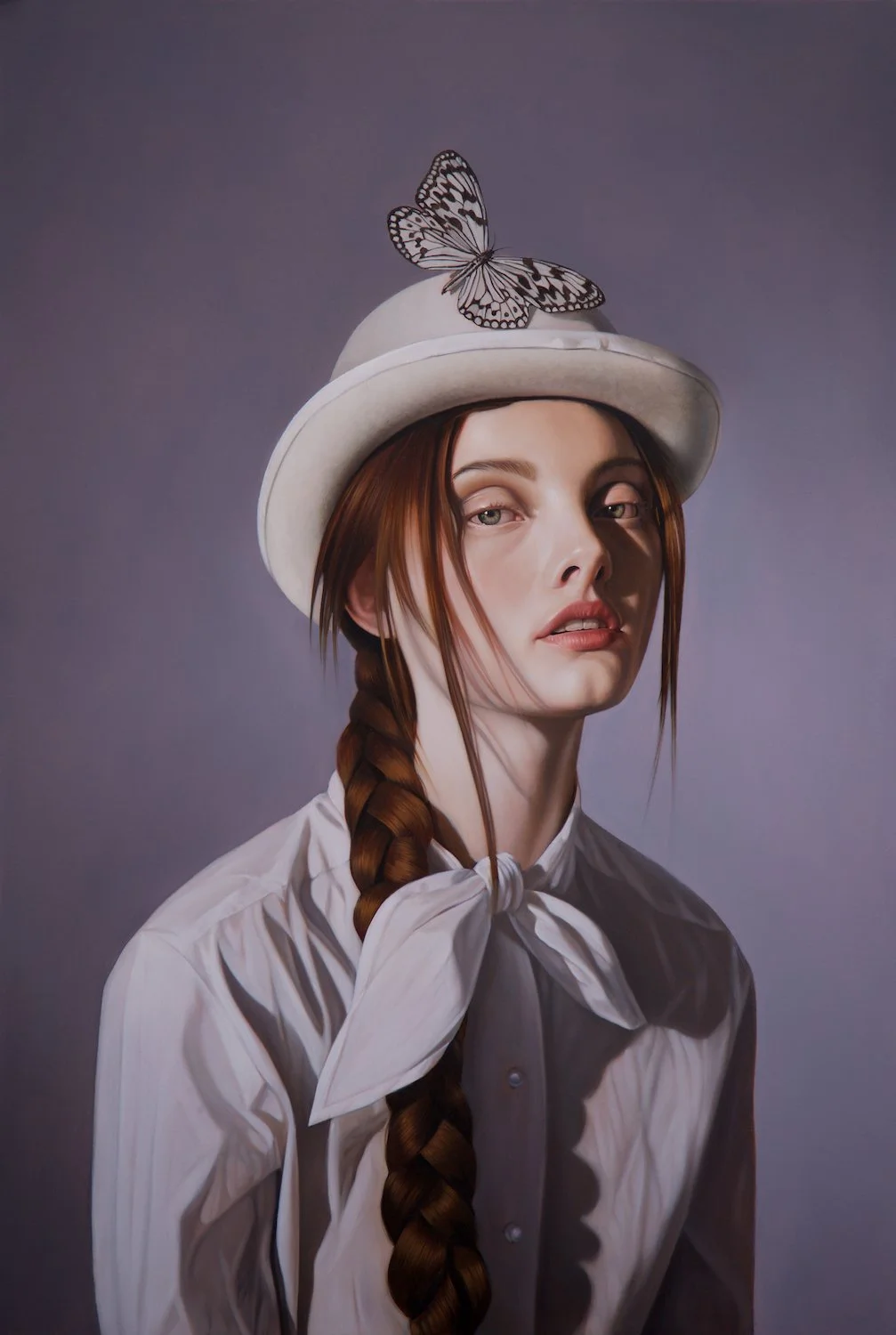 Envoy
year: 2015
medium: Oil on aluminium panel
size: 22.5 x 15 inches
status: sold
enquire: 
note: Liberty's Arc, Arcadia Contemporary, New York, 18 June–10 July 2015