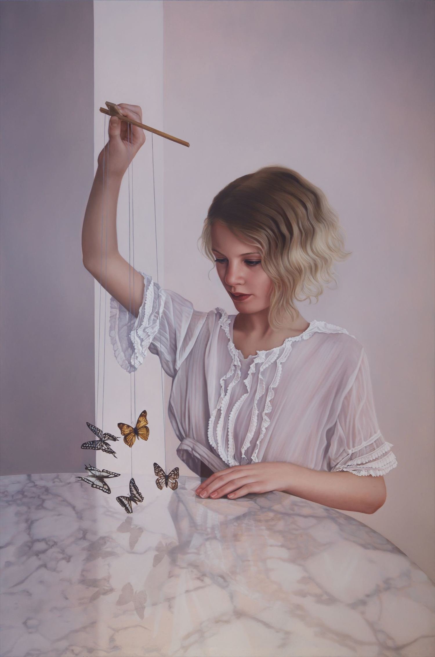 Aurelia's Prize
year: 2015
medium: Oil on aluminium panel
size: 36 x 24 inches
status: sold
enquire: 
print: 
note: Liberty's Arc, Arcadia Contemporary, New York, 18 June–10 July 2015