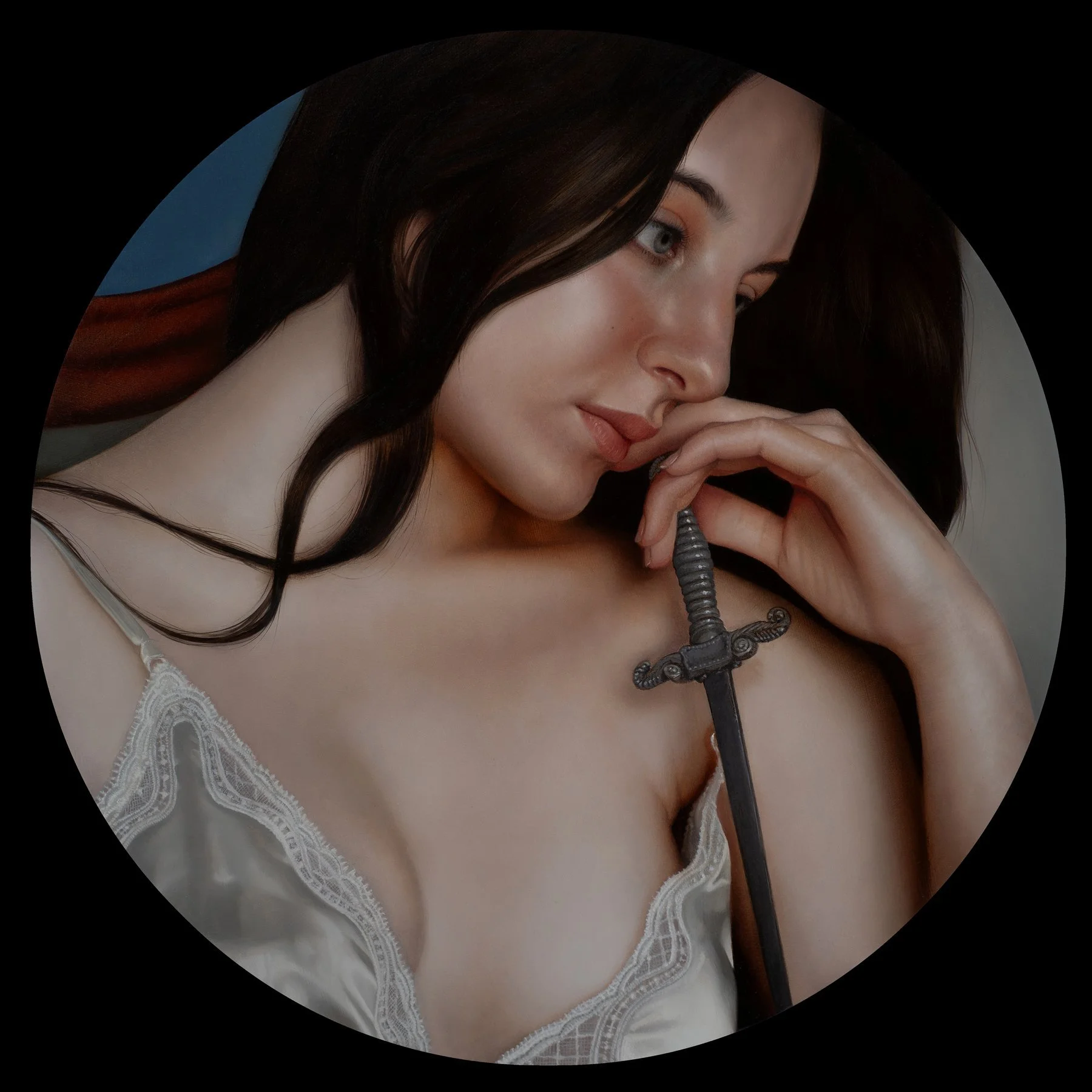 The Lover's Eye III, 2024
Oil on Aluminum Panel
12 × 12 in | 30.5 × 30.5 cm