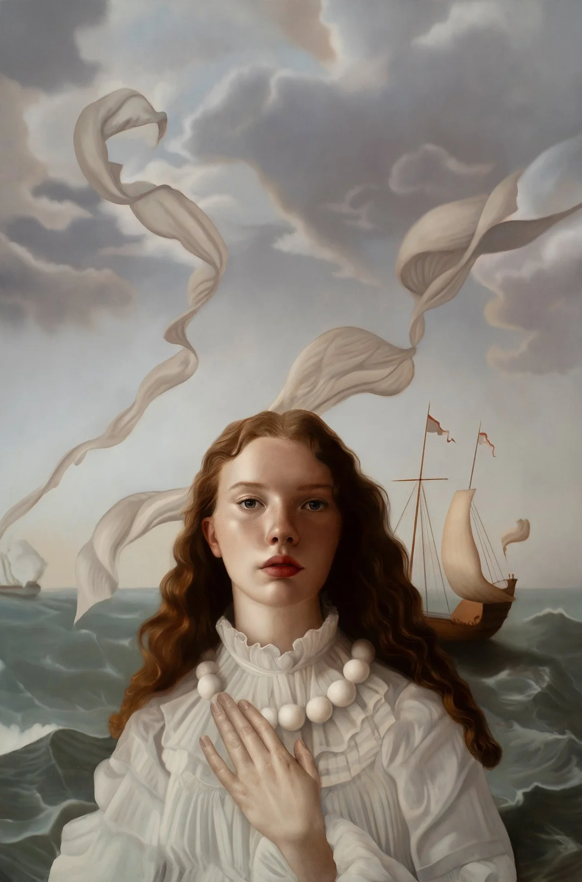 Eye of the Storm, 2024
Oil on Aluminum Panel
30 × 20 in | 76.2 × 50.8 cm - Click to enquire