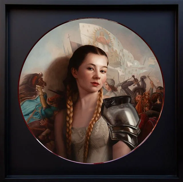 Liberty Call II
year: 2021
medium: Oil on aluminium panel
size: 21 x 21 inches
status: sold
enquire:
note: Recent Paintings, Arcadia Contemporary, 20 March–17 April 2021