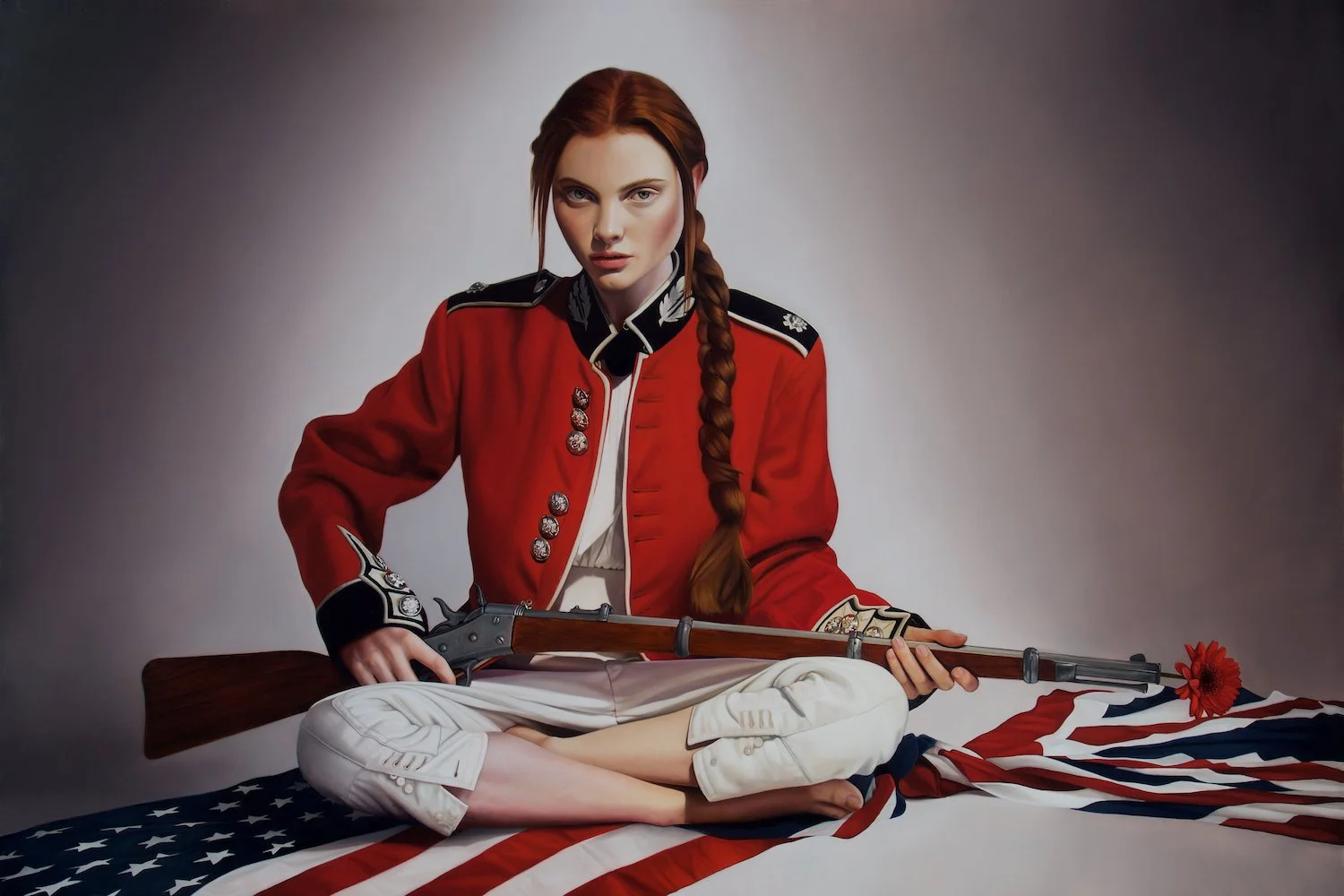 Herald
year: 2015
medium: Oil on aluminium panel
size: 31.5 x 47 inches
status: sold
enquire: 
print: 
note: Liberty's Arc, Arcadia Contemporary, New York, 18 June–10 July 2015