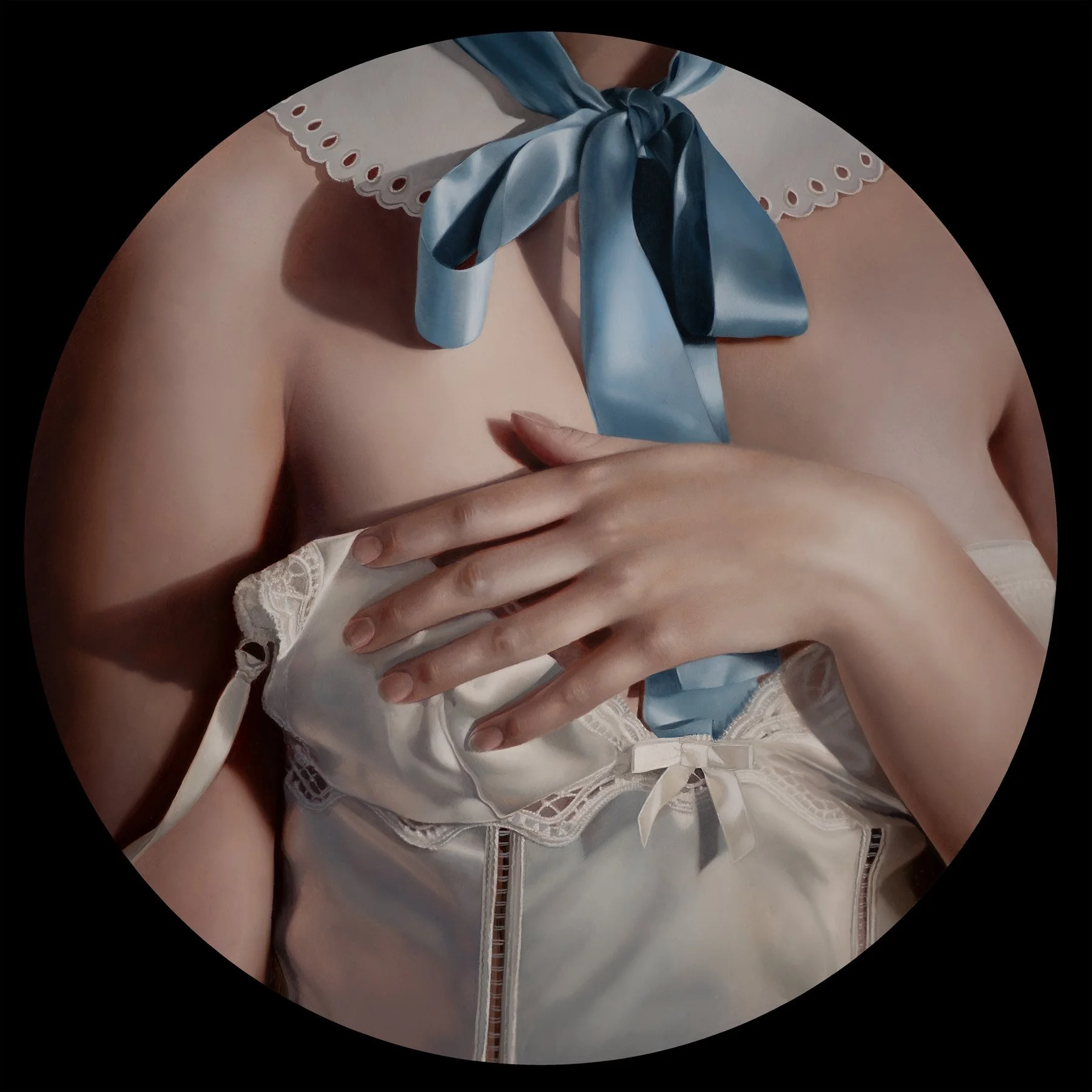 The Lover's Eye III, 2024
Oil on Aluminum Panel
12 × 12 in | 30.5 × 30.5 cm