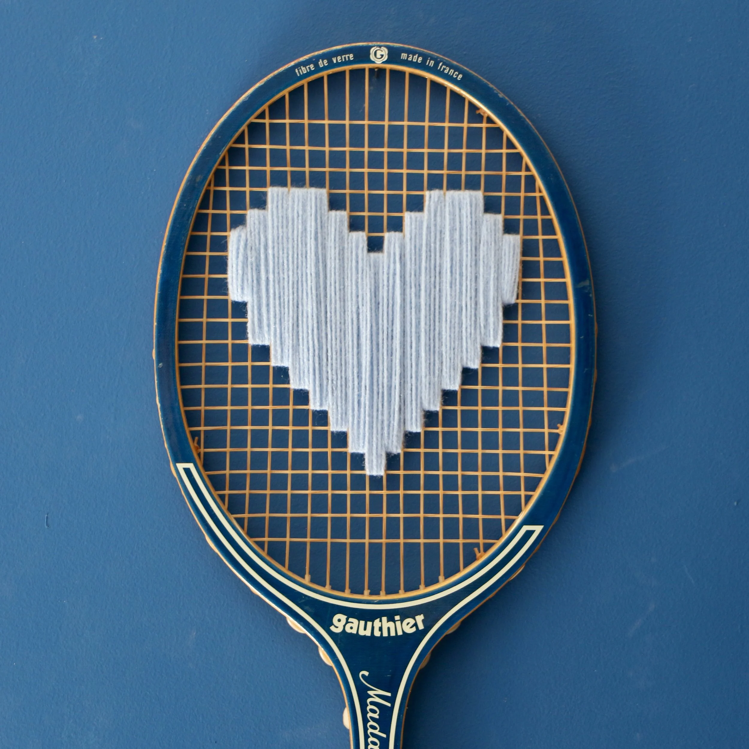 Raquette Send Love Gauthier Madame Coeur Bleu