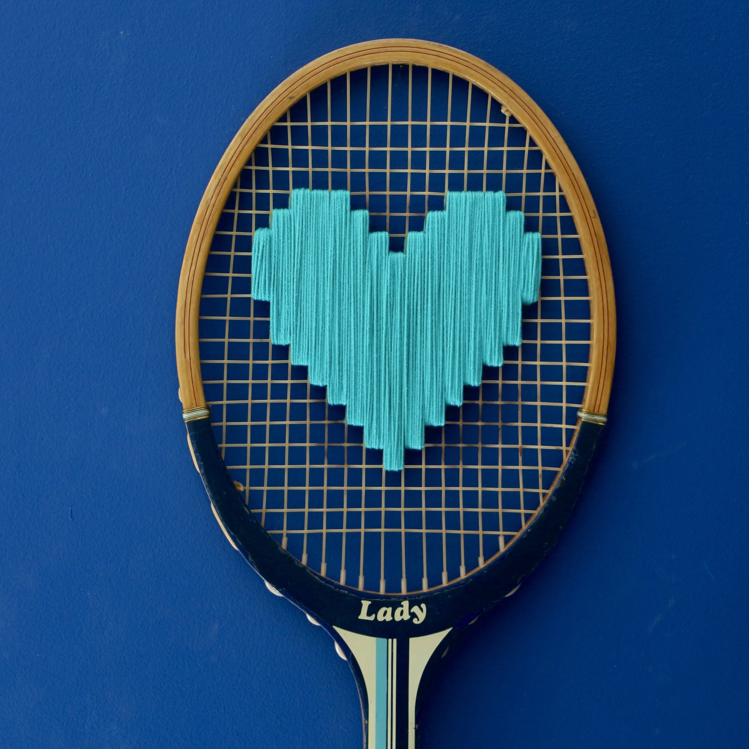 Raquette Send Love Hilton Lady Coeur Turquoise