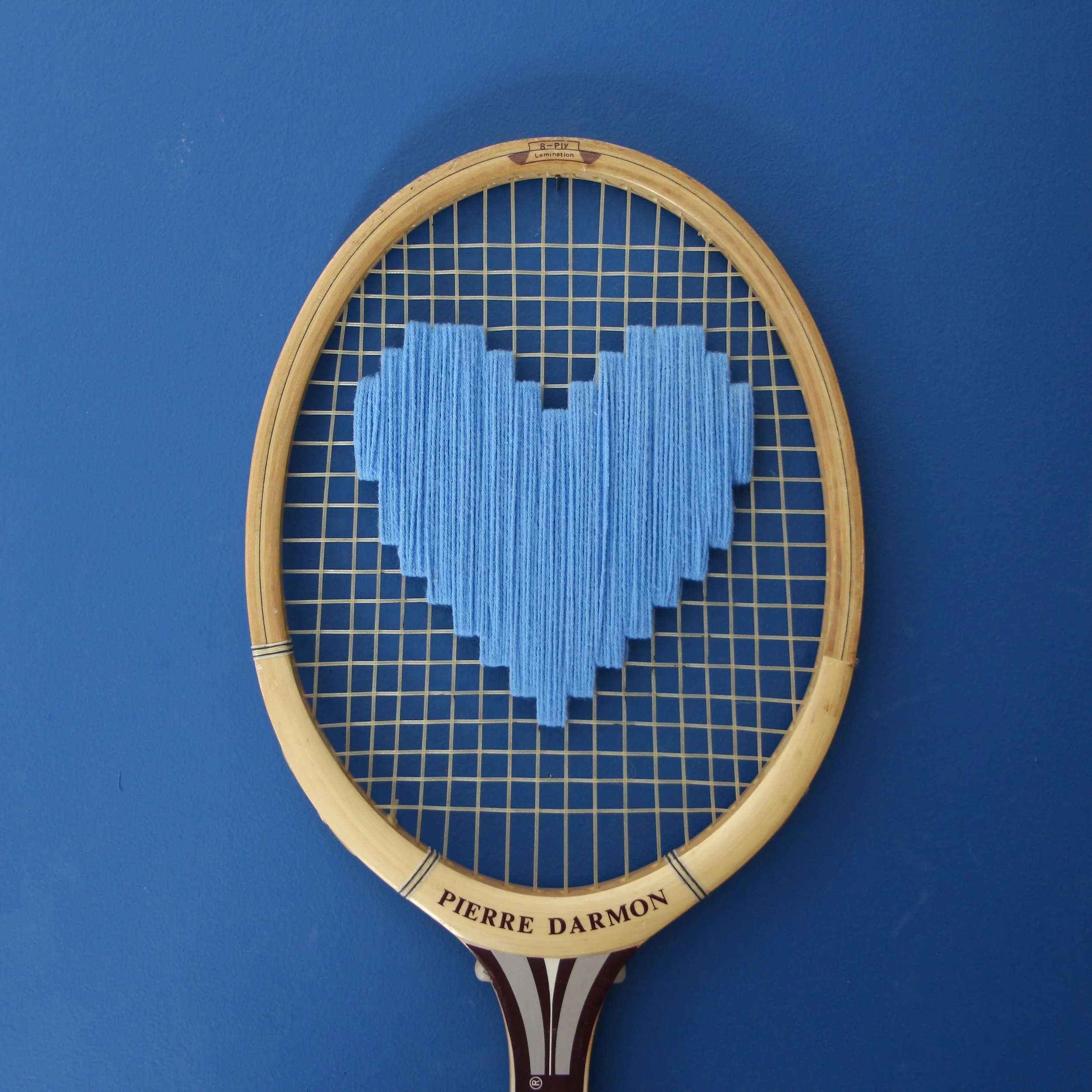 Raquette Send Love Marco Coeur Bleu