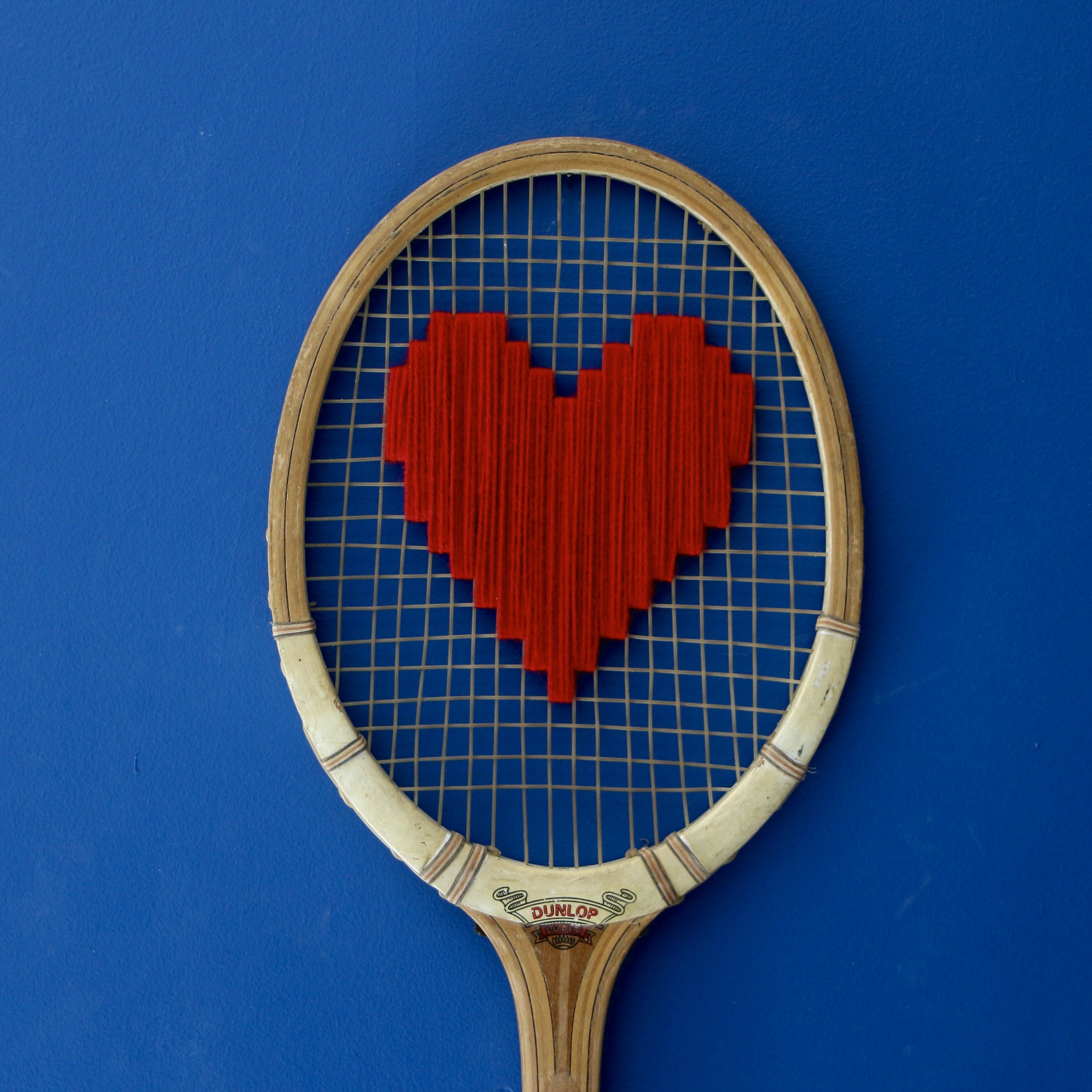 Raquette Send Love Dunlop Coeur Rouge
