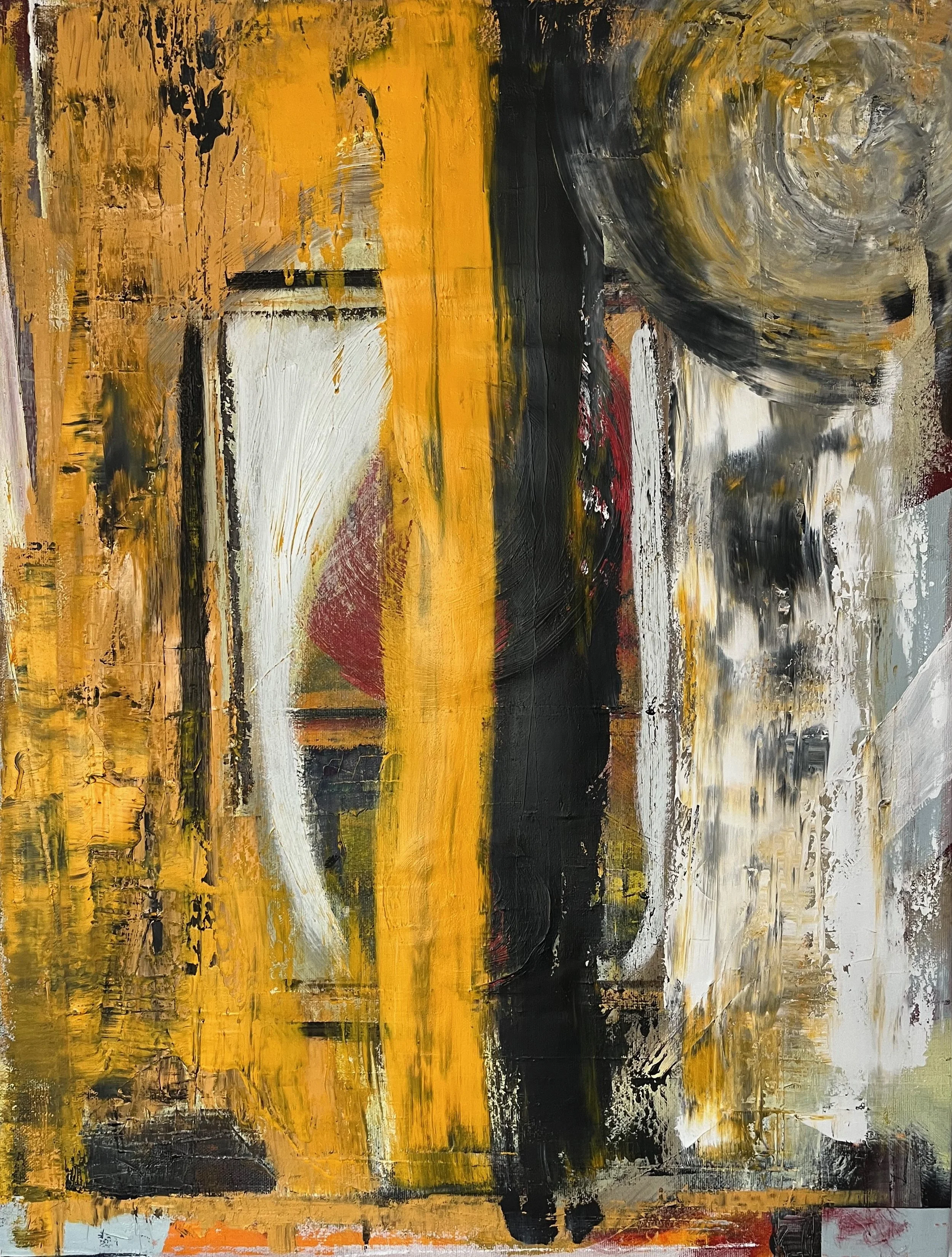 Premier, 2025-26, oil on canvas, 24 X 18 in.