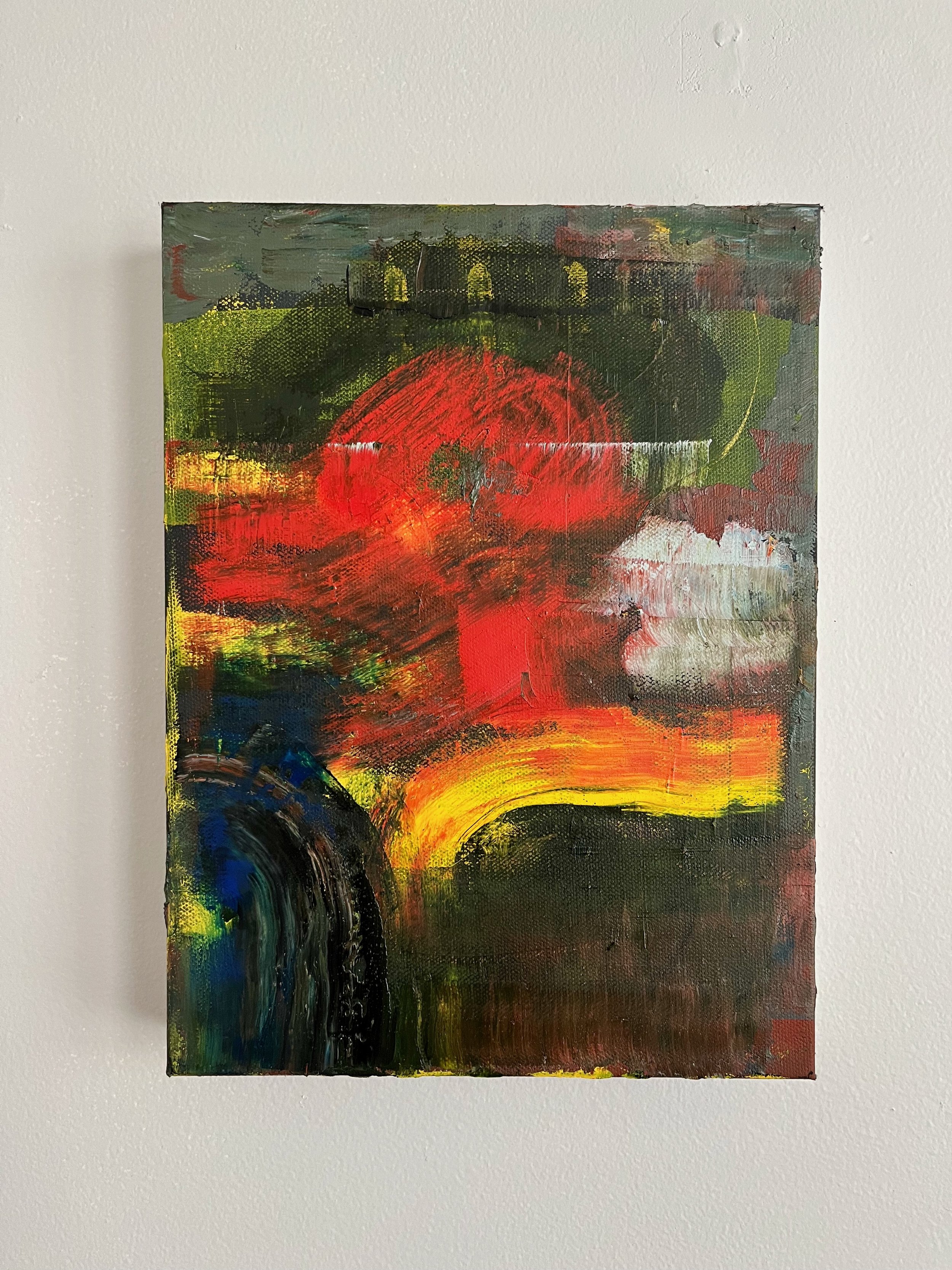 Untitled (Red, Green, Black) No. 1