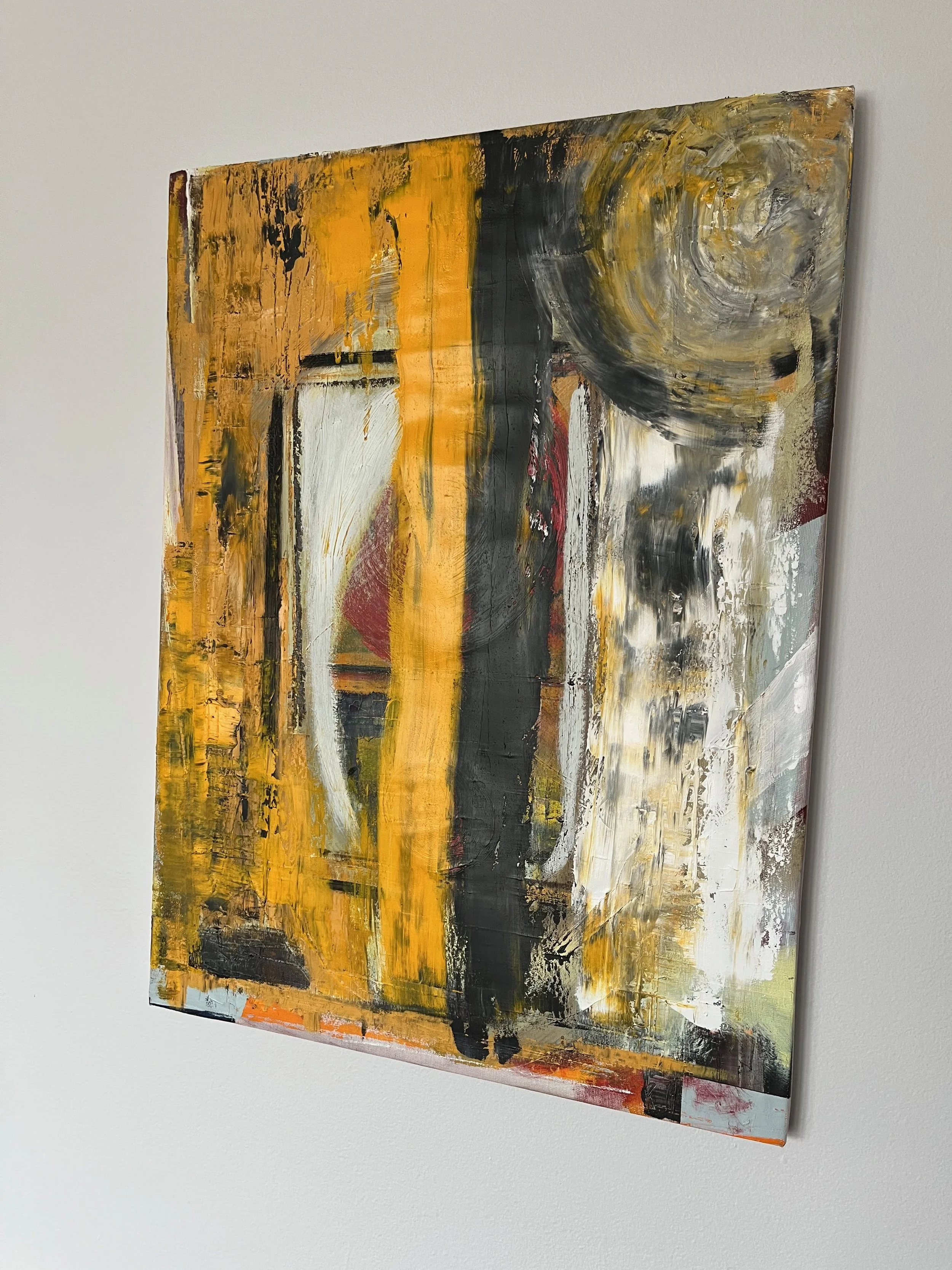 Premier, 2025-26, oil on canvas, 24 X 18 in.