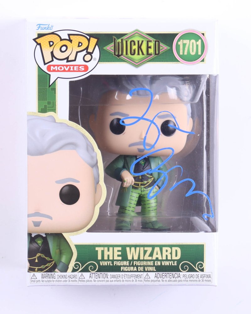 Jeff Goldblum Signed "Wicked" The Wizard #1701 Funko Pop! Vinyl Figure (AutographCOA)
