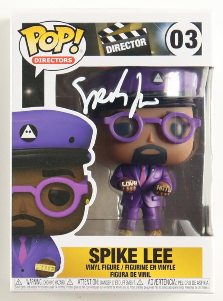 Spike Lee Signed Director #03 Spike Lee Funko Pop! Vinyl Figure (Beckett) Director