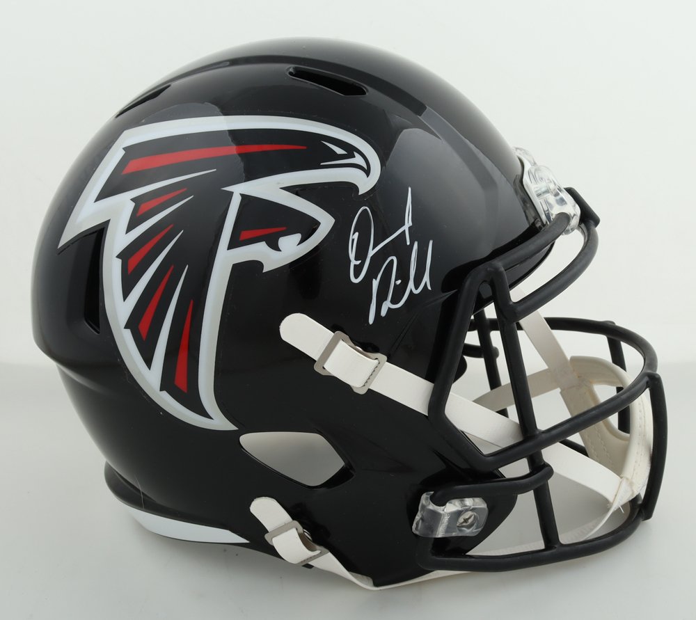 Desmond Ridder Signed Falcons Full-Size Speed Helmet (Beckett)
