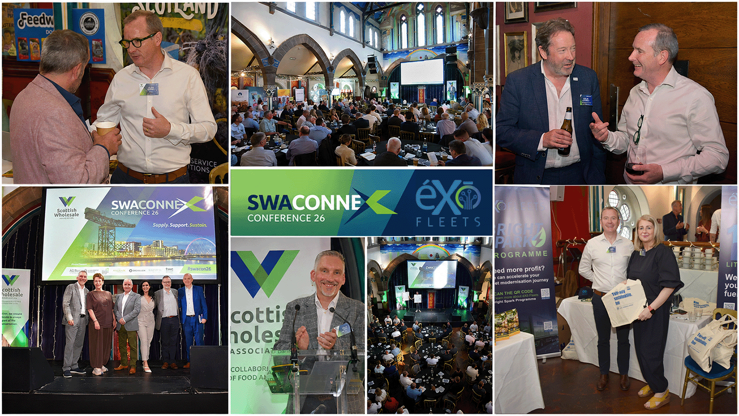 éXō Fleets CEO Alan Crowley and team at SWA Connex Event