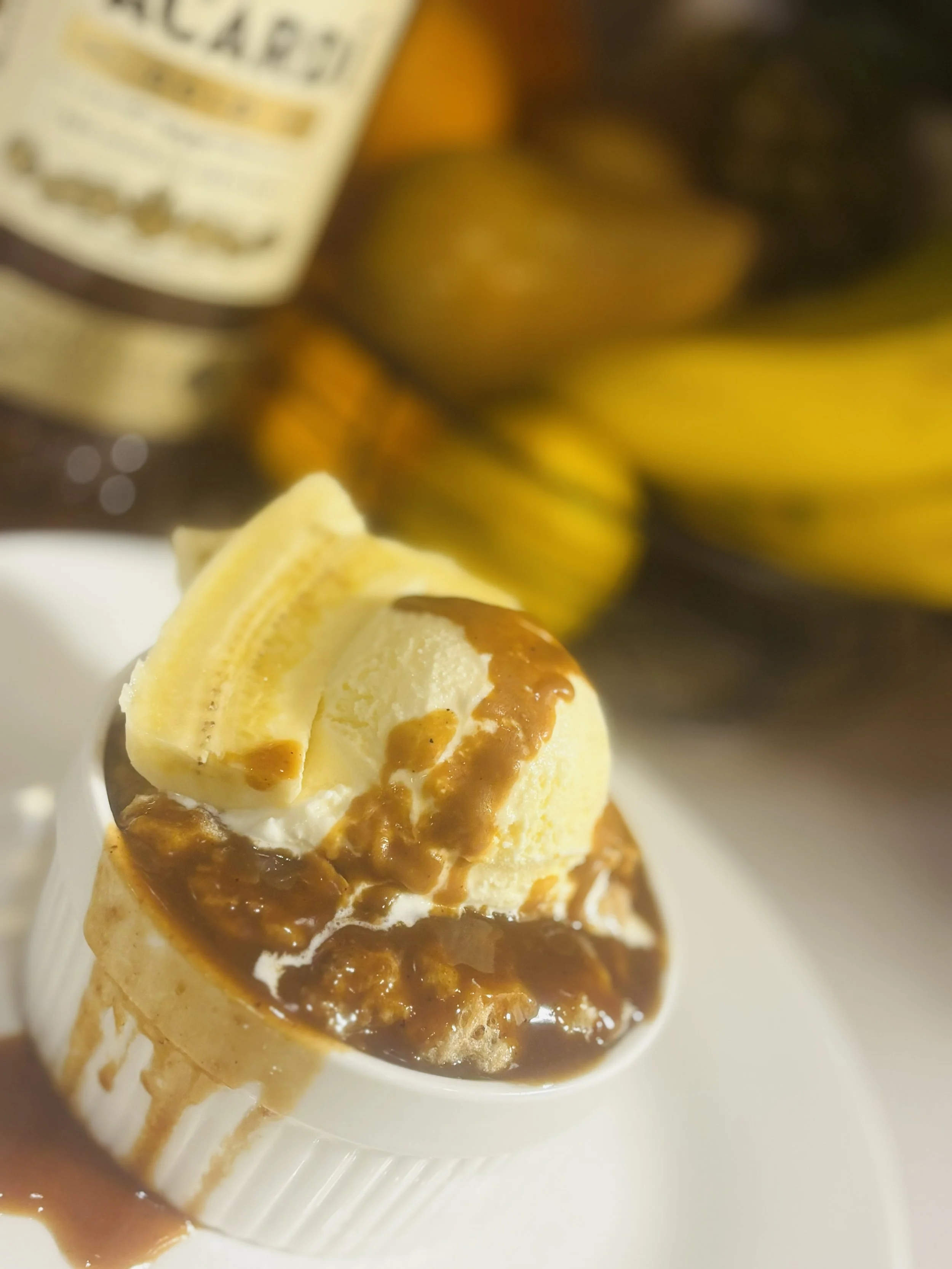 Bayou Velvet Bread Pudding — Where RUM, Banana, and Brown Sugar Meet the Soul of Louisiana