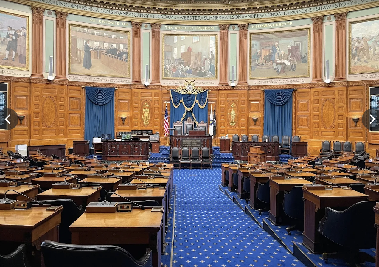Inside Massachusetts State House