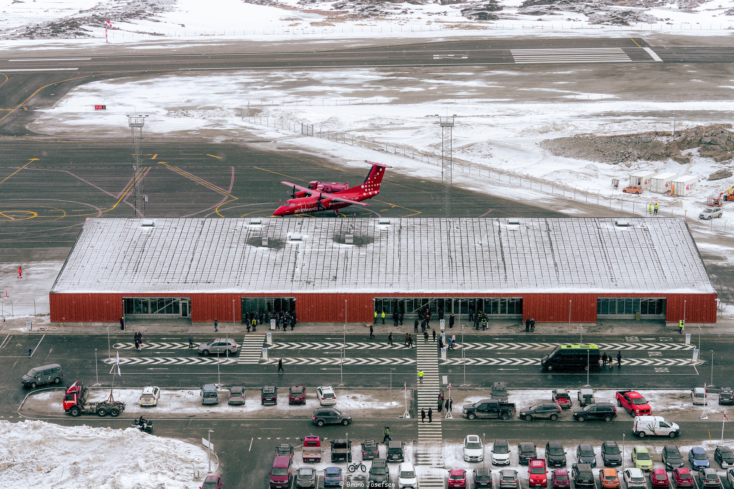 Qaqortup mittarfittaap atoqqaarfissiornera / The Grand opening of the new regional airport in Qaqort