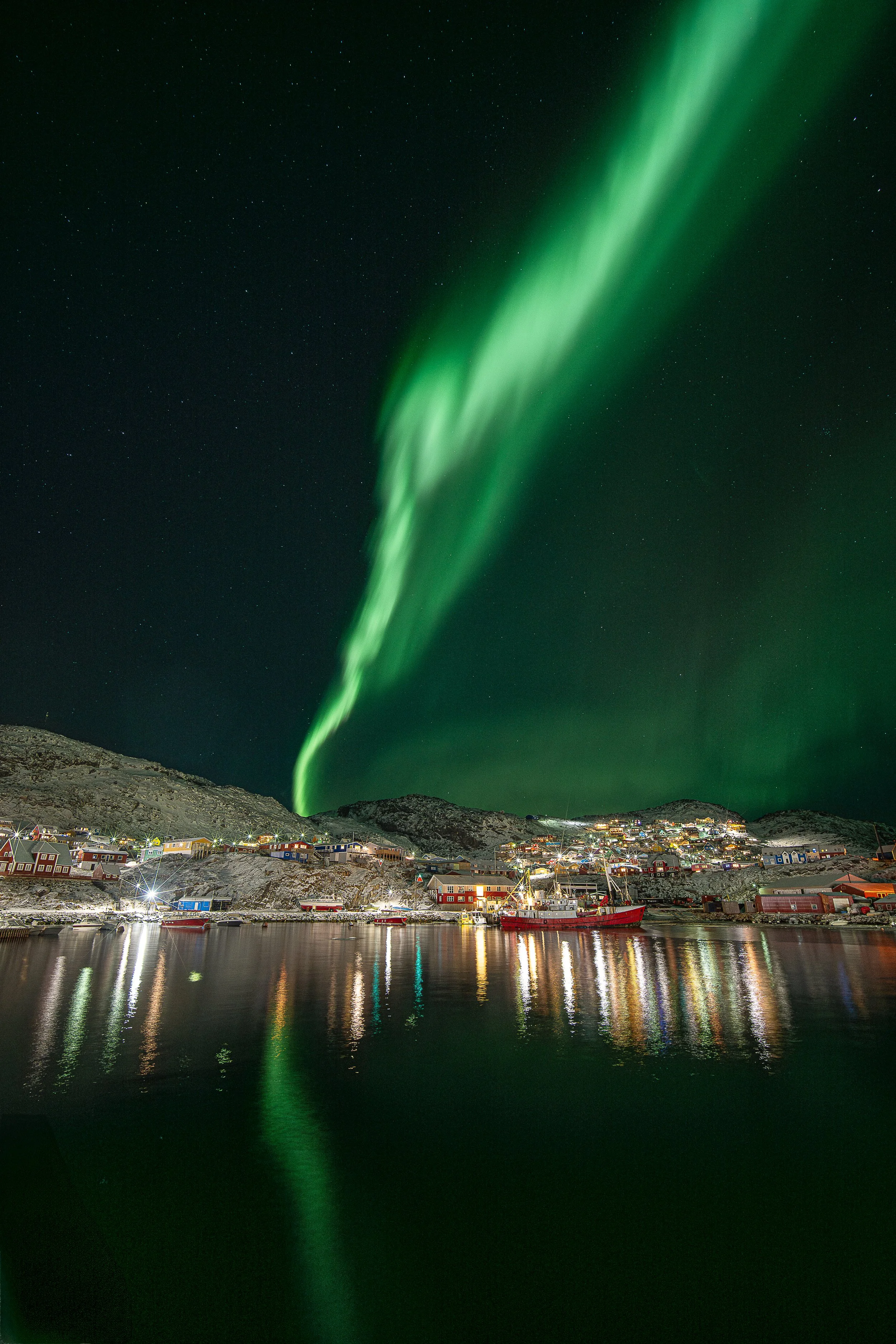 Qaqortup umiarsualivia / The Harbour of Qaqortoq