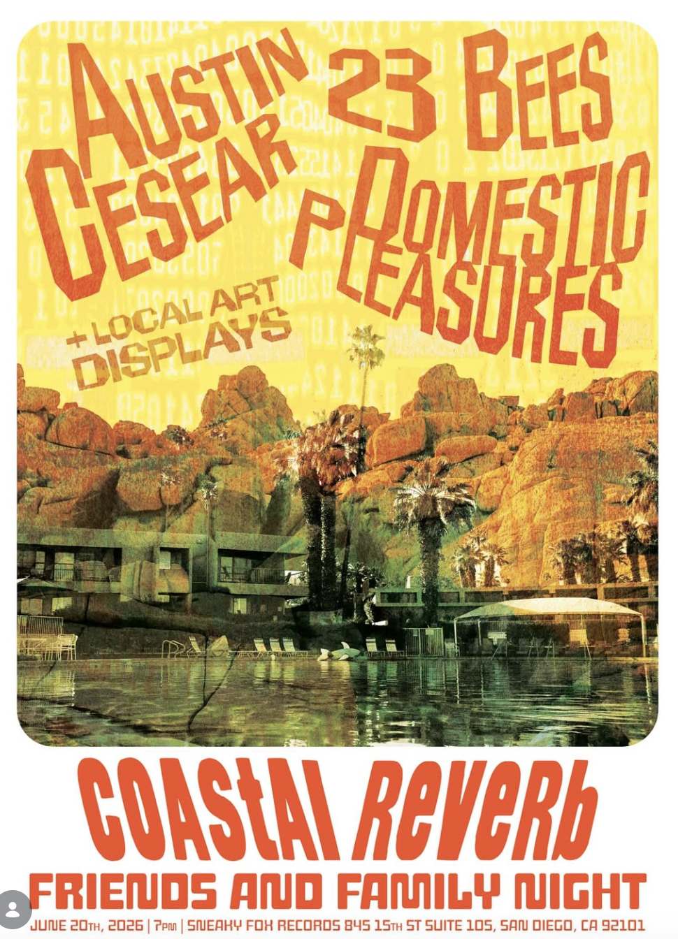 Coastal Reverb: Friends + Family Night