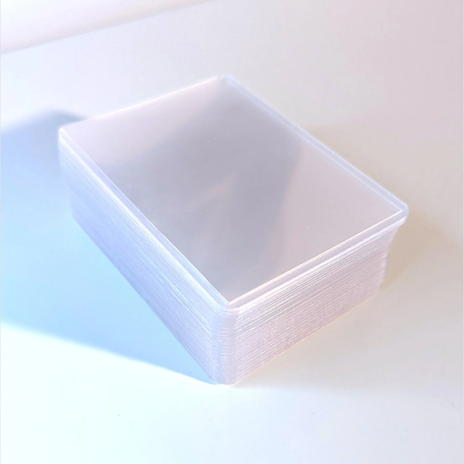 TOPLOADER TRANSPARENT CRYSTAL CLEAR (LOT DE 25)