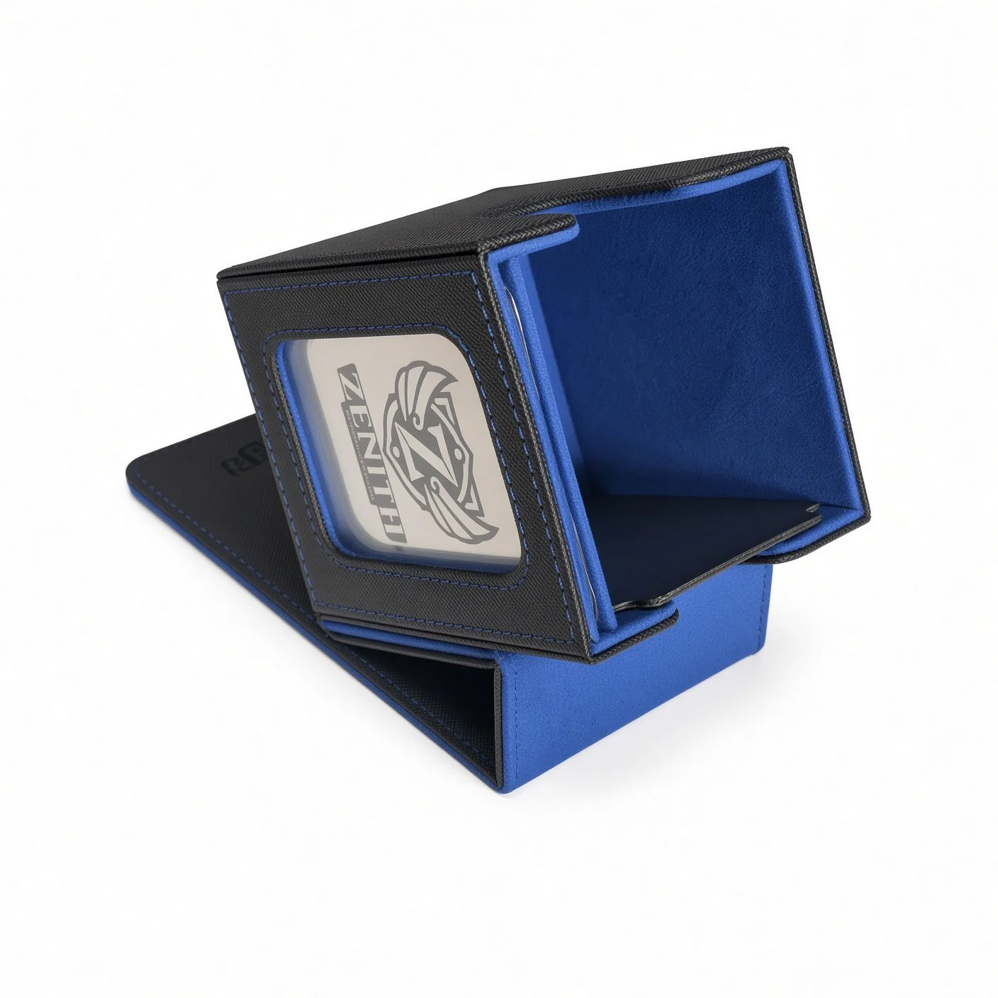Deckbox Classic Zenith TCG Couleur Bleu Ouverte.jpg