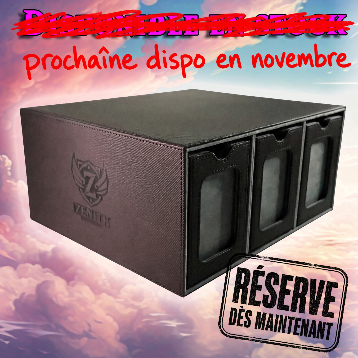 Rack Empilable 3 Tiroirs (RESERVATION LIVRAISON NOVEMBRE)