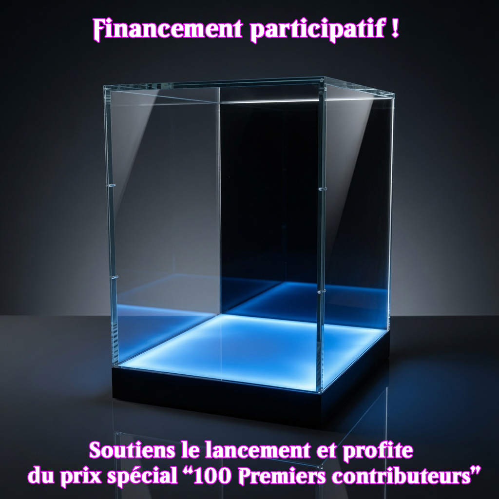Vitrine "Zenith Light Box" (PRIX DE LANCEMENT - PRECOMMANDE, OBJECTIF 18/100)