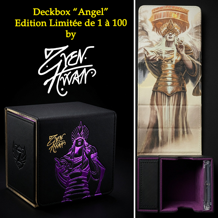 (PRECOMMANDE) Deckbox Edition Limitée "Angel" Illustrée par Zven Hwan