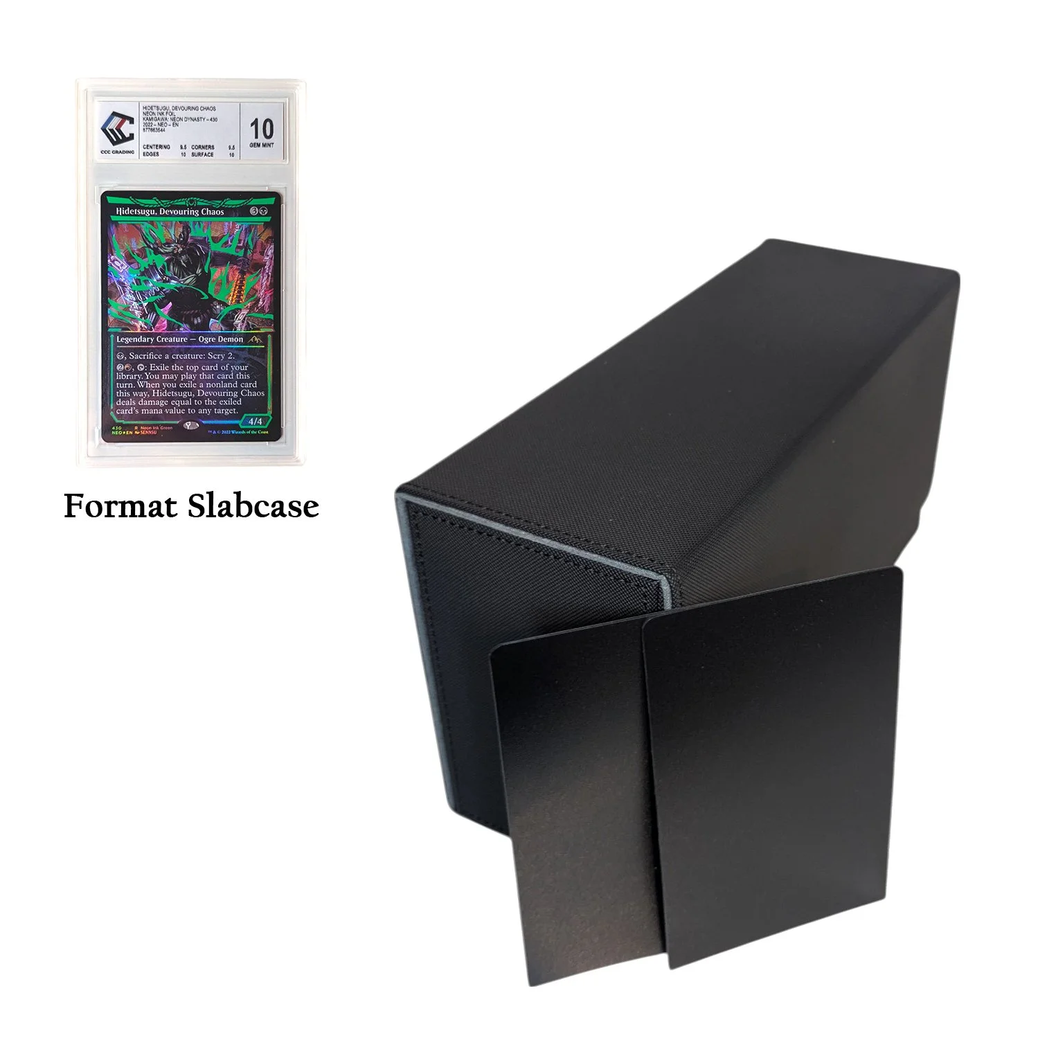Slab Box, Contenance + 40 Cartes gradées + 2 séparateurs