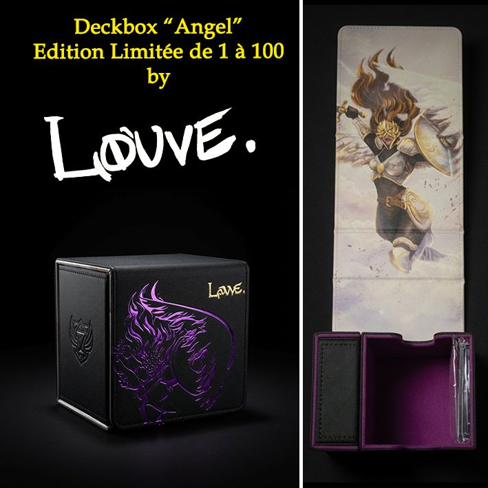 (PRECOMMANDE) Deckbox Edition Limitée "Angel" Illustrée par Louve