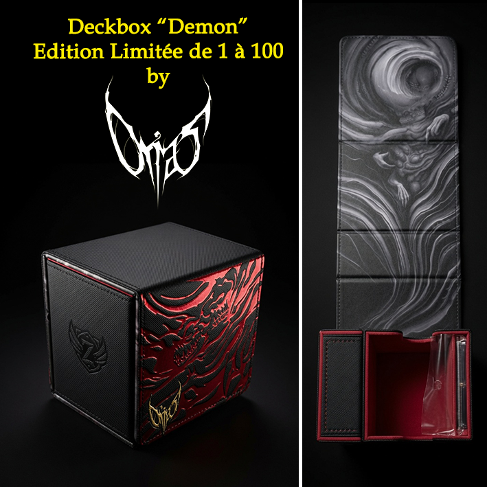 (PRECOMMANDE) Deckbox Edition Limitée "Demon" Illustrée par Orias