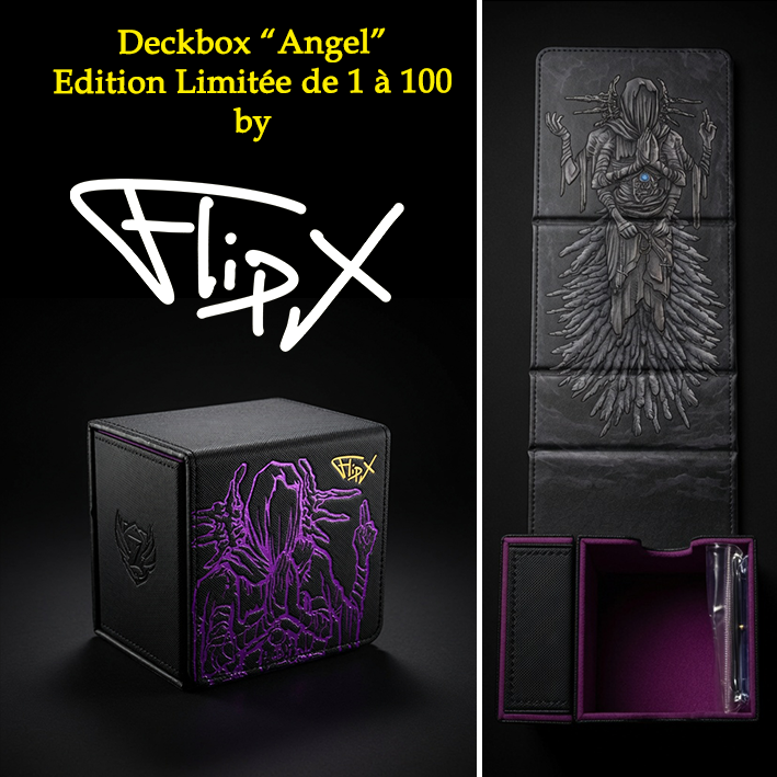 (PRECOMMANDE) Deckbox Edition Limitée "Angel" Illustrée par FlipX