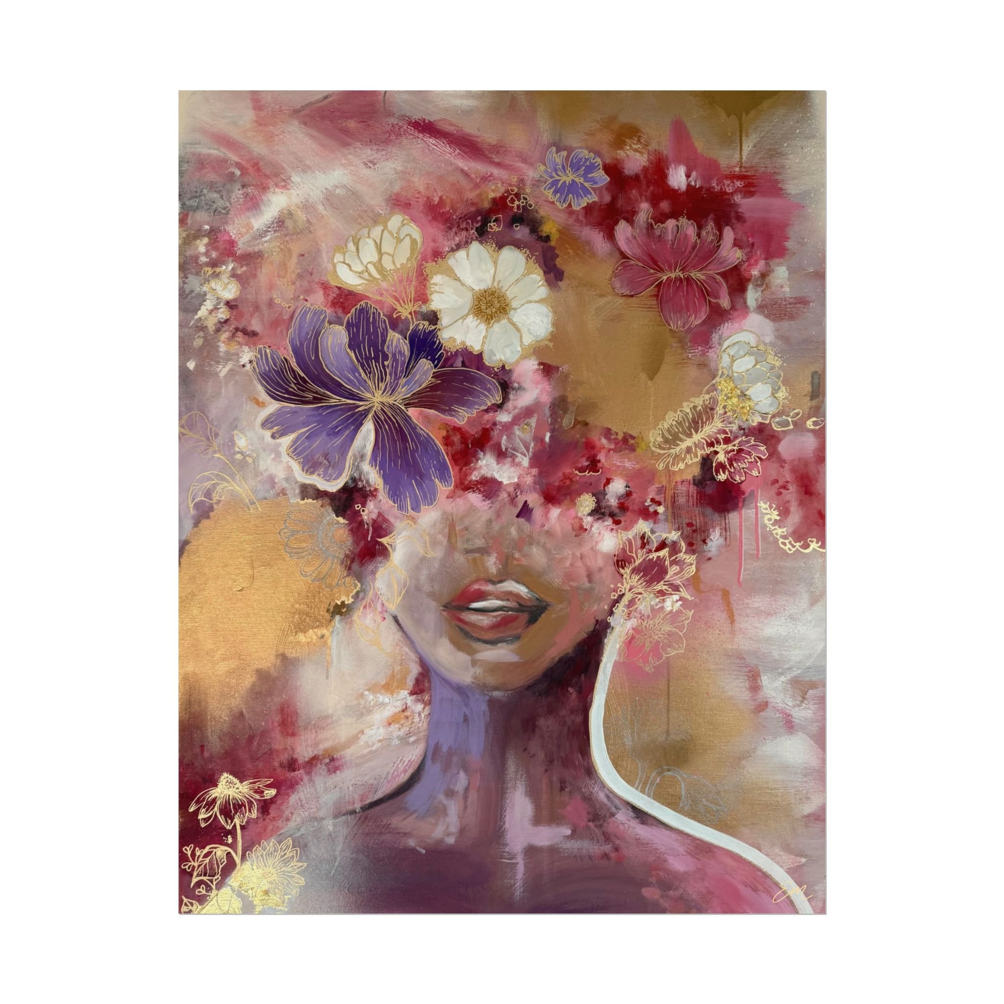 Thoughts Like Wild Flowers Art Print