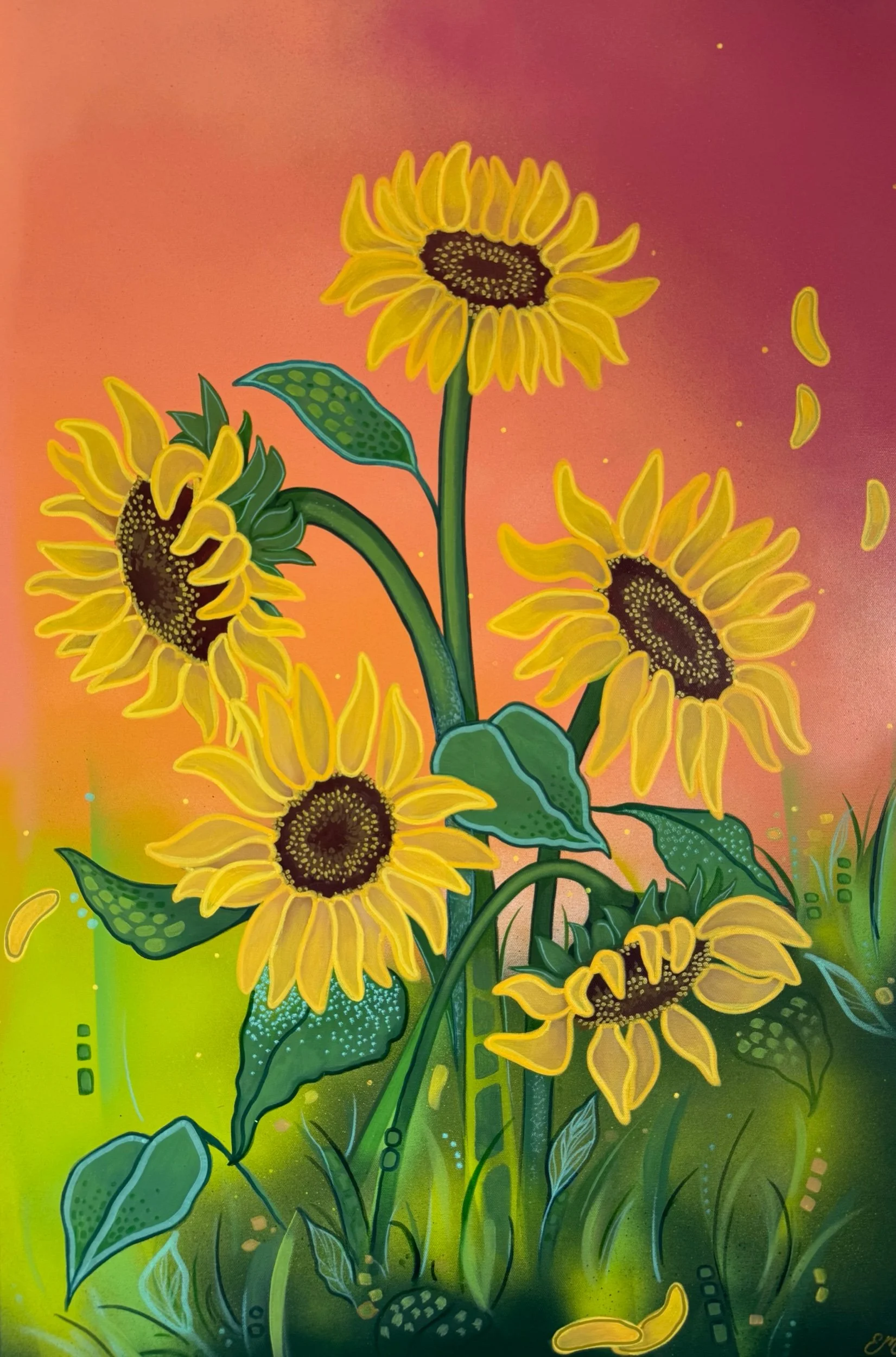 Sunflowers Art Print