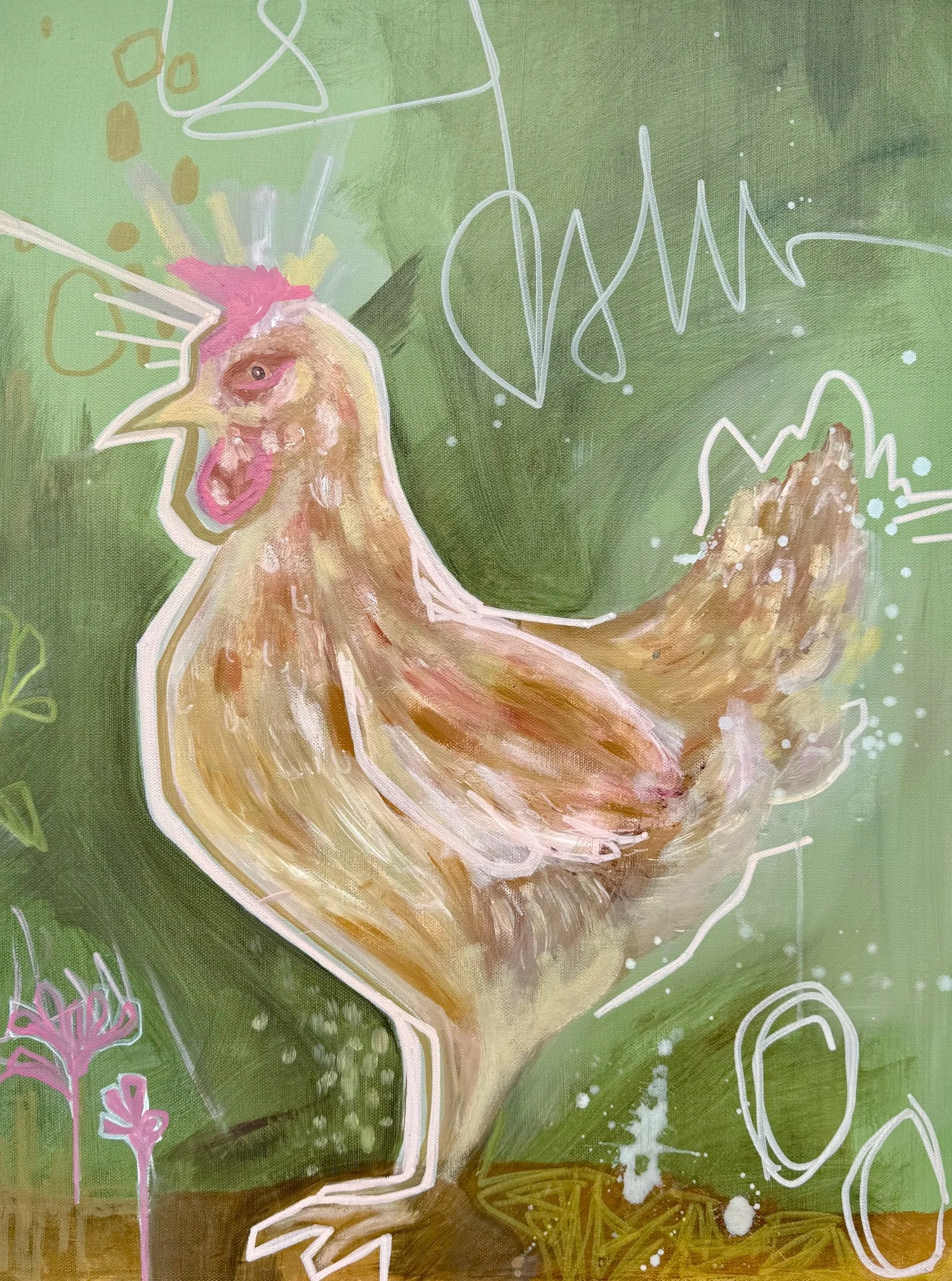 Grandma June Art Print
