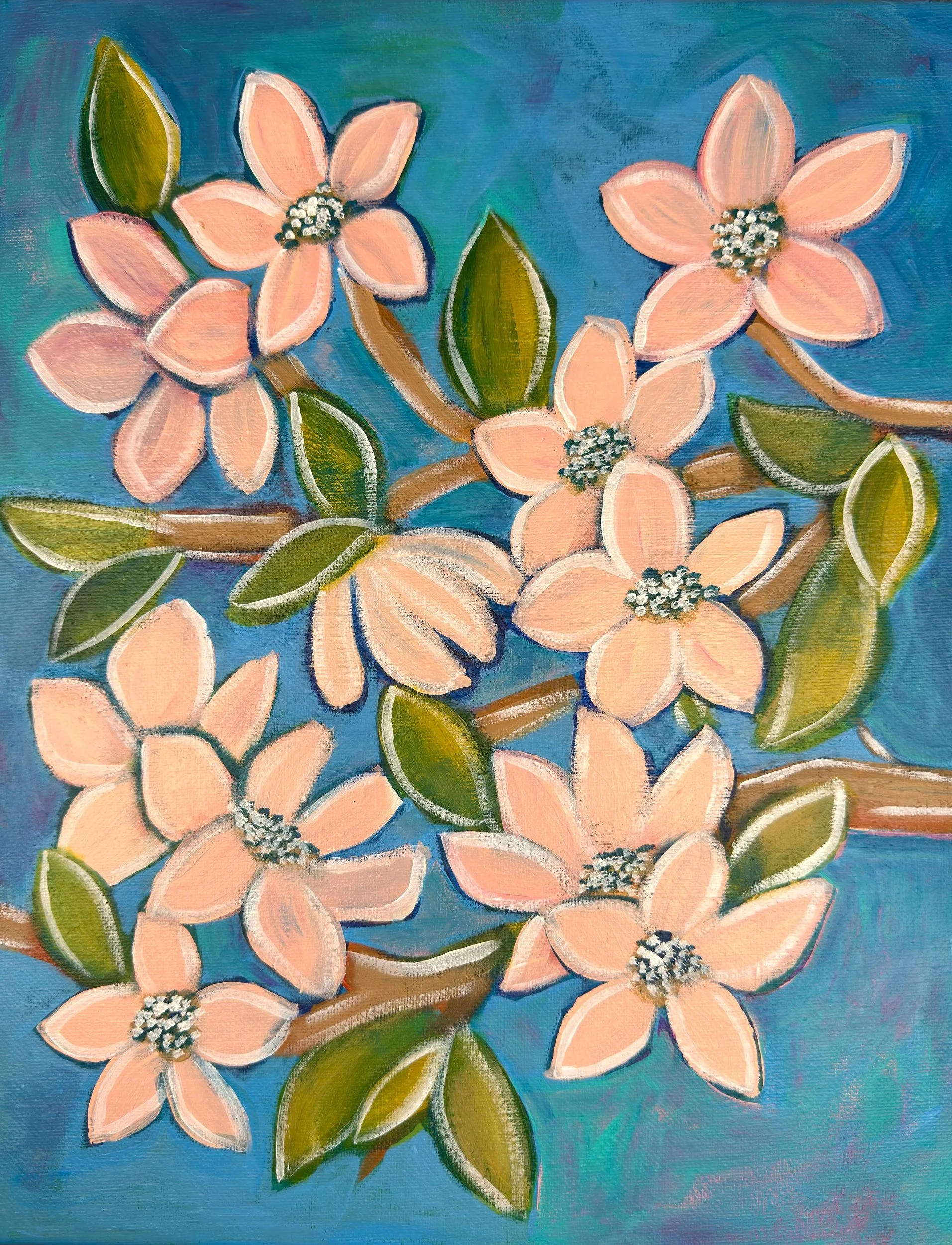 Apple Blossoms Art Print