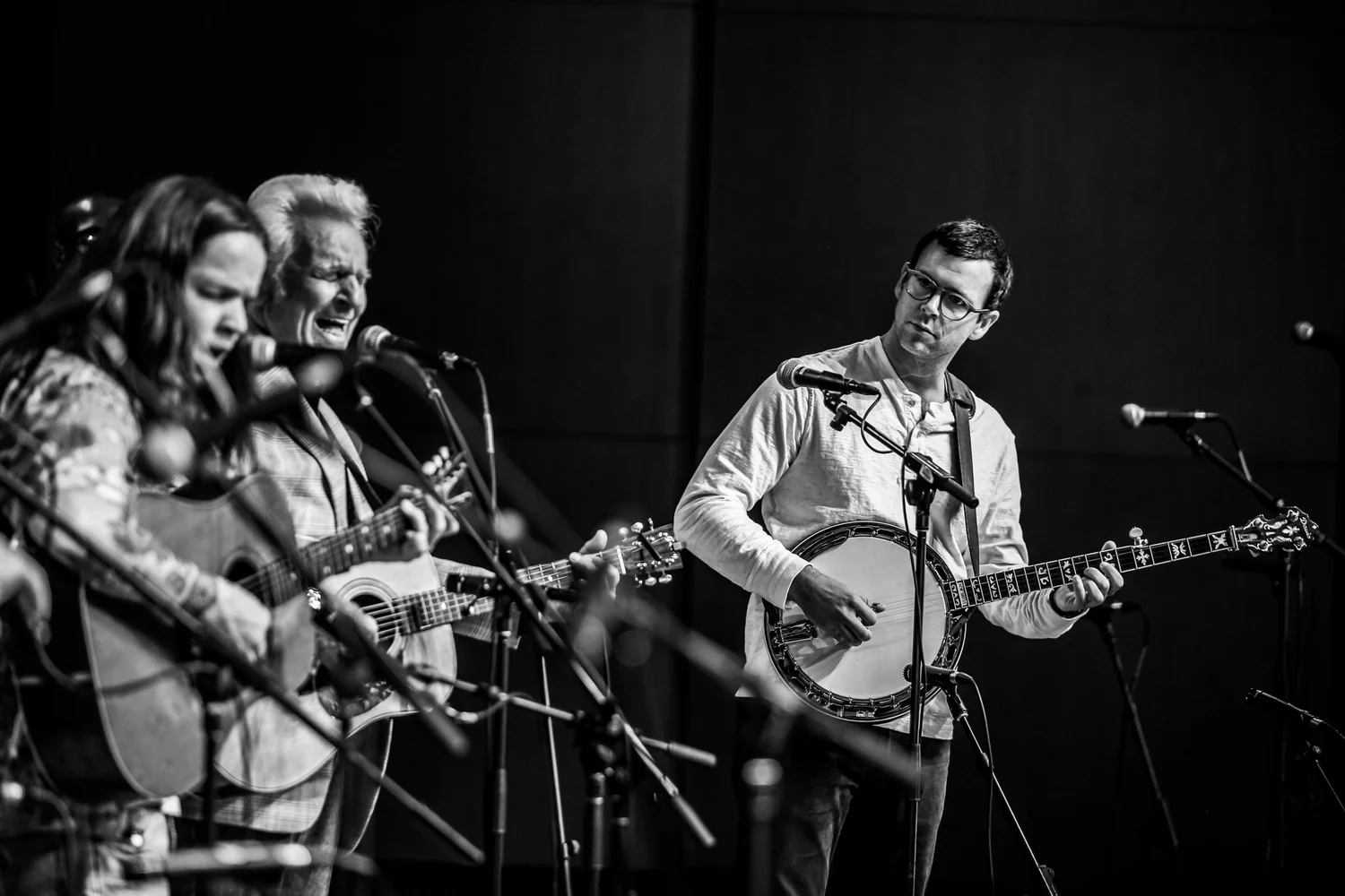 Bennett Sullivan playing banjo