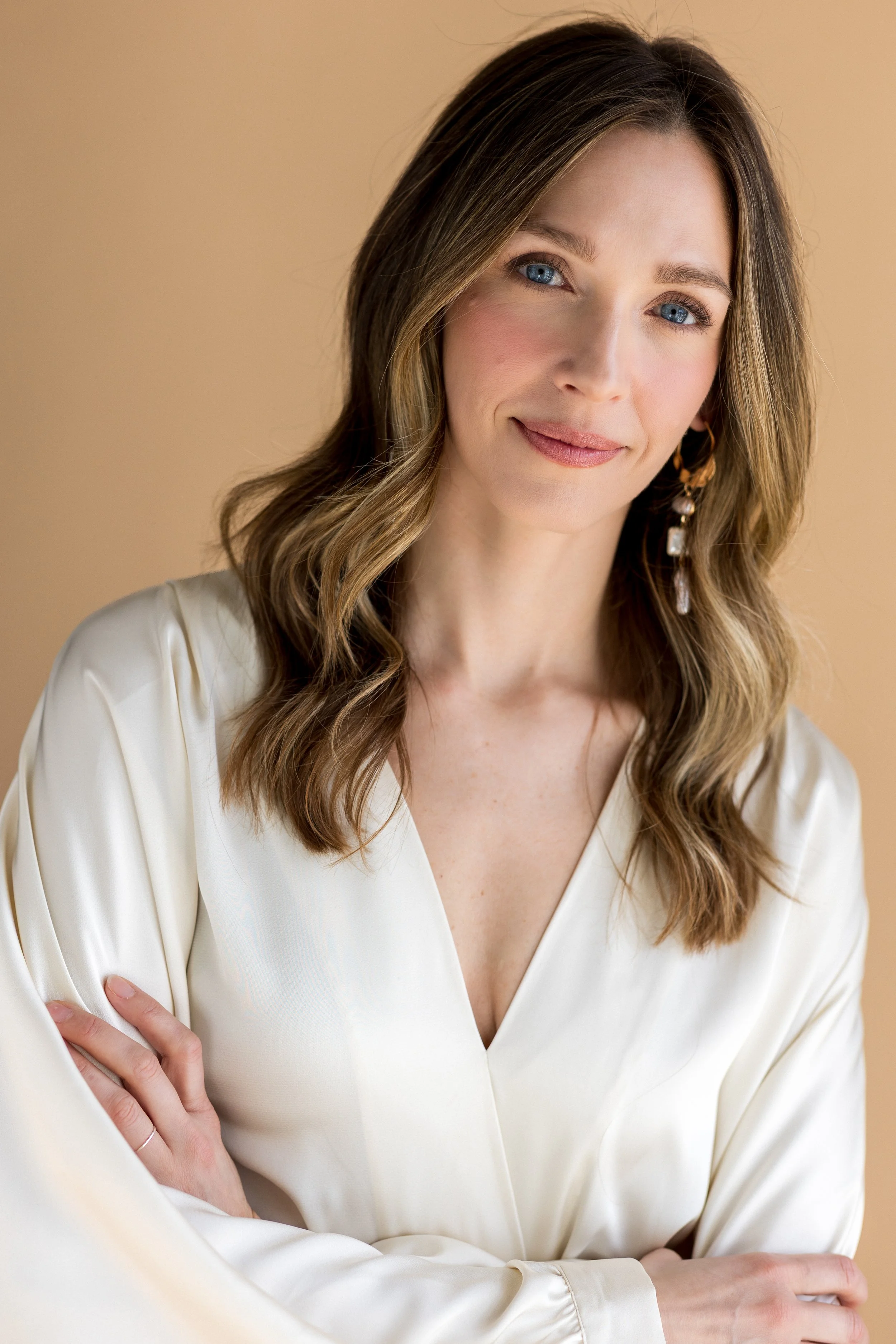 Natural and effortless studio actor headshots at house of 301 in traverse city michigan