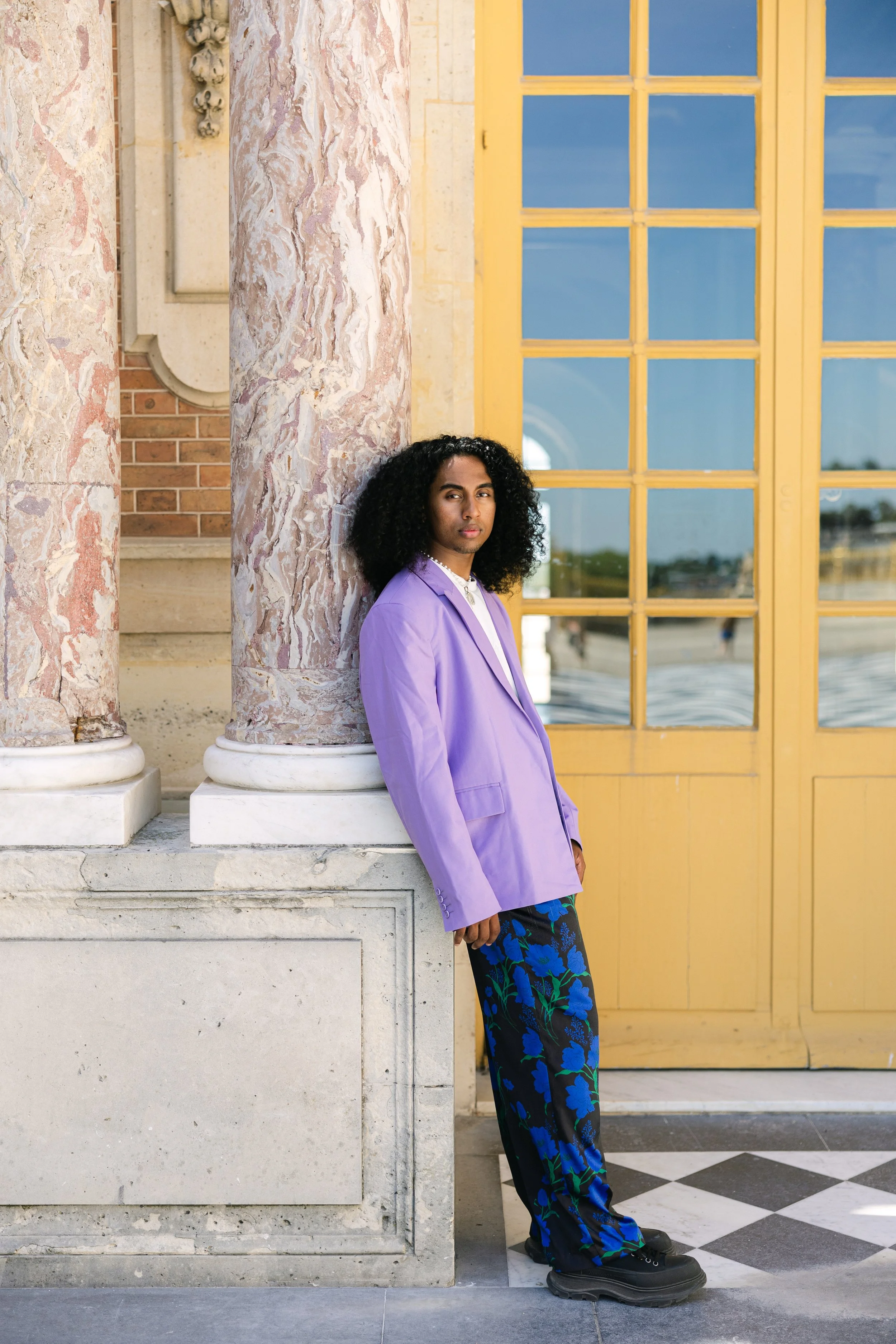 Mens on location model portrait traverse city Michigan