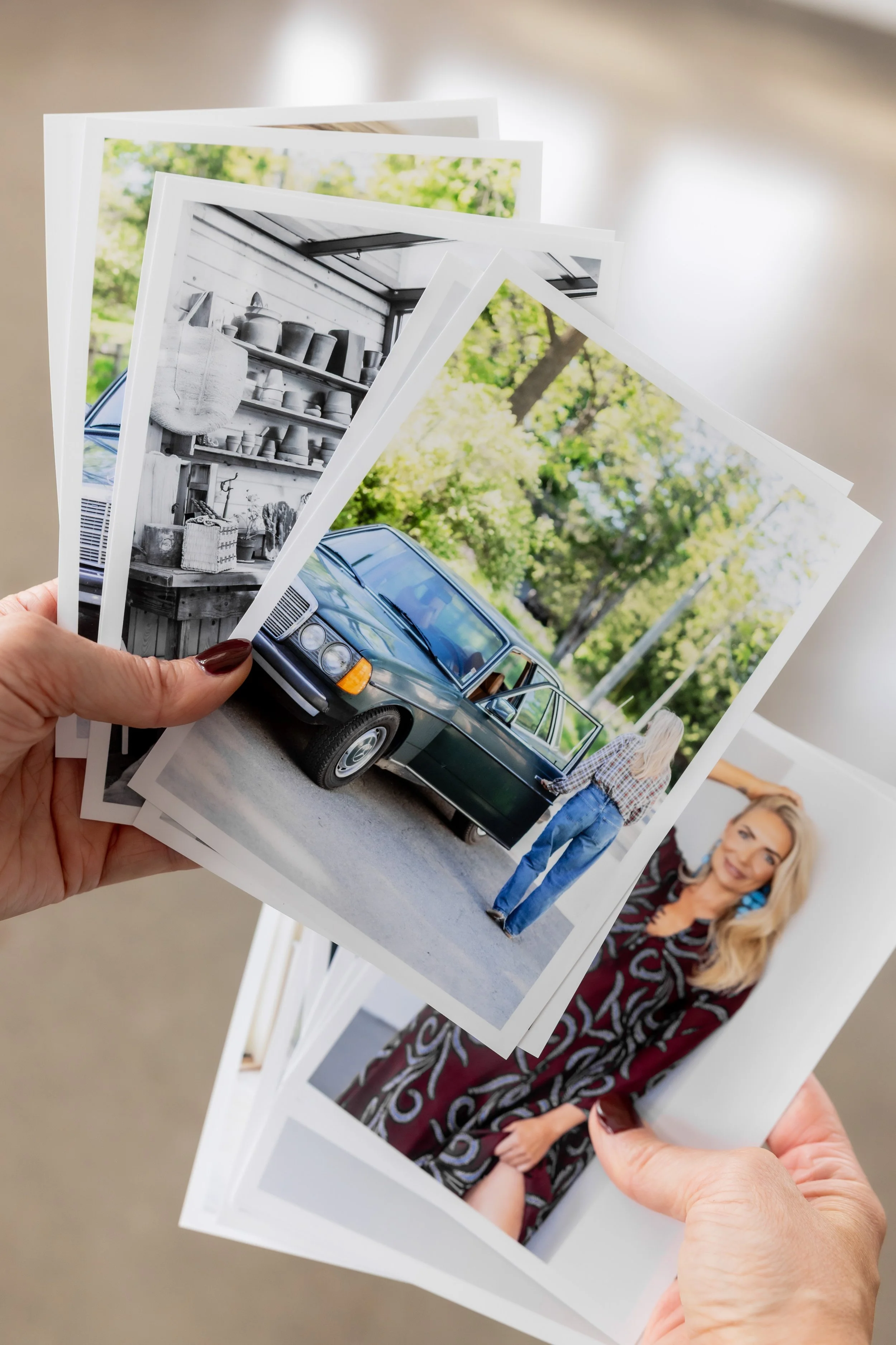 Founder portrait branding photography session at House of 301 Traverse City Studio