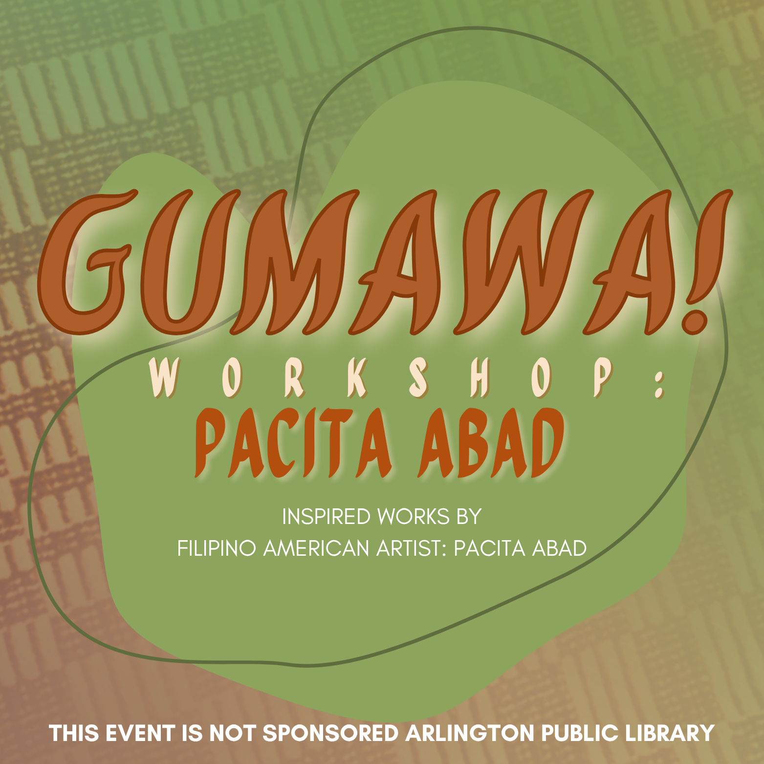 GUMAWA! Workshop: Pacita Abad & Mini Food Drive