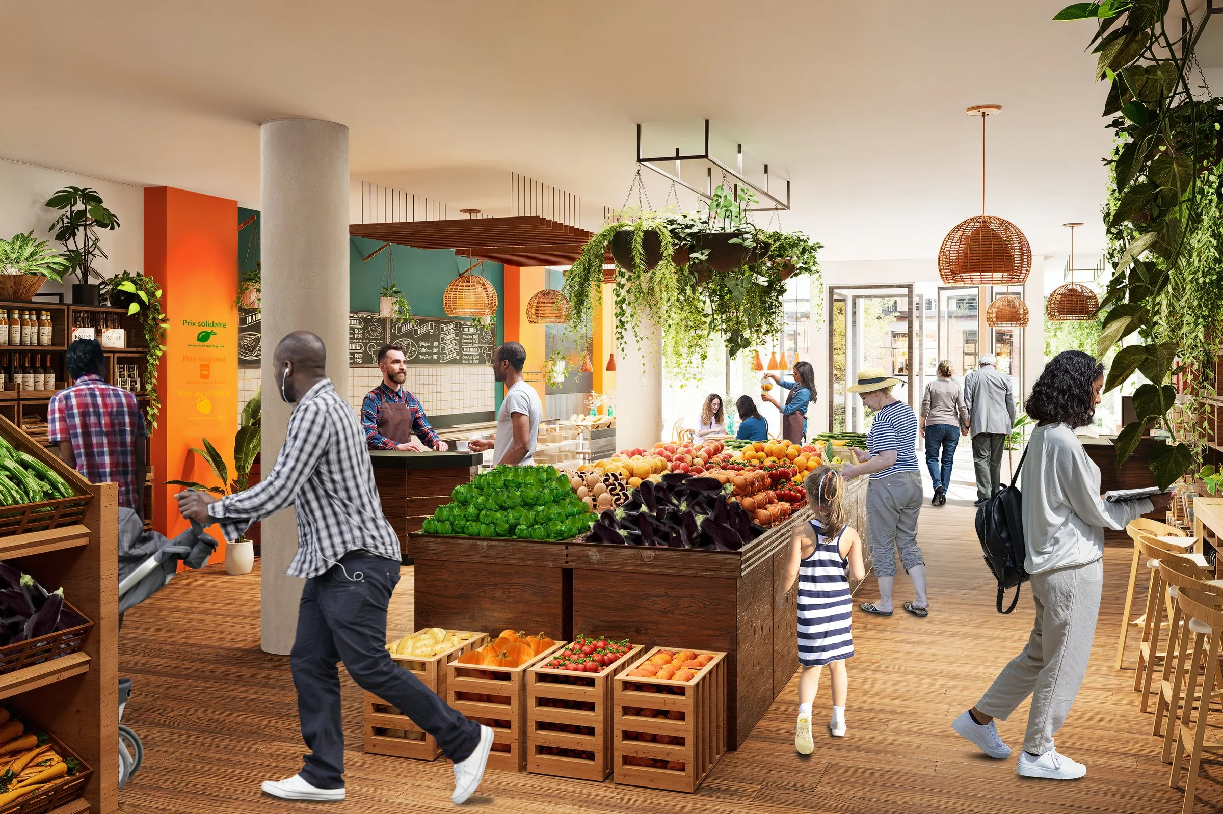 Monette neighbourhood grocery store & café