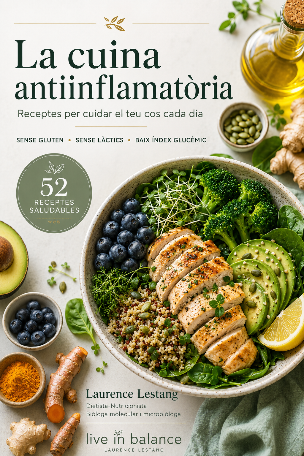 Llibre de cuina fàcil antiinflamatòria