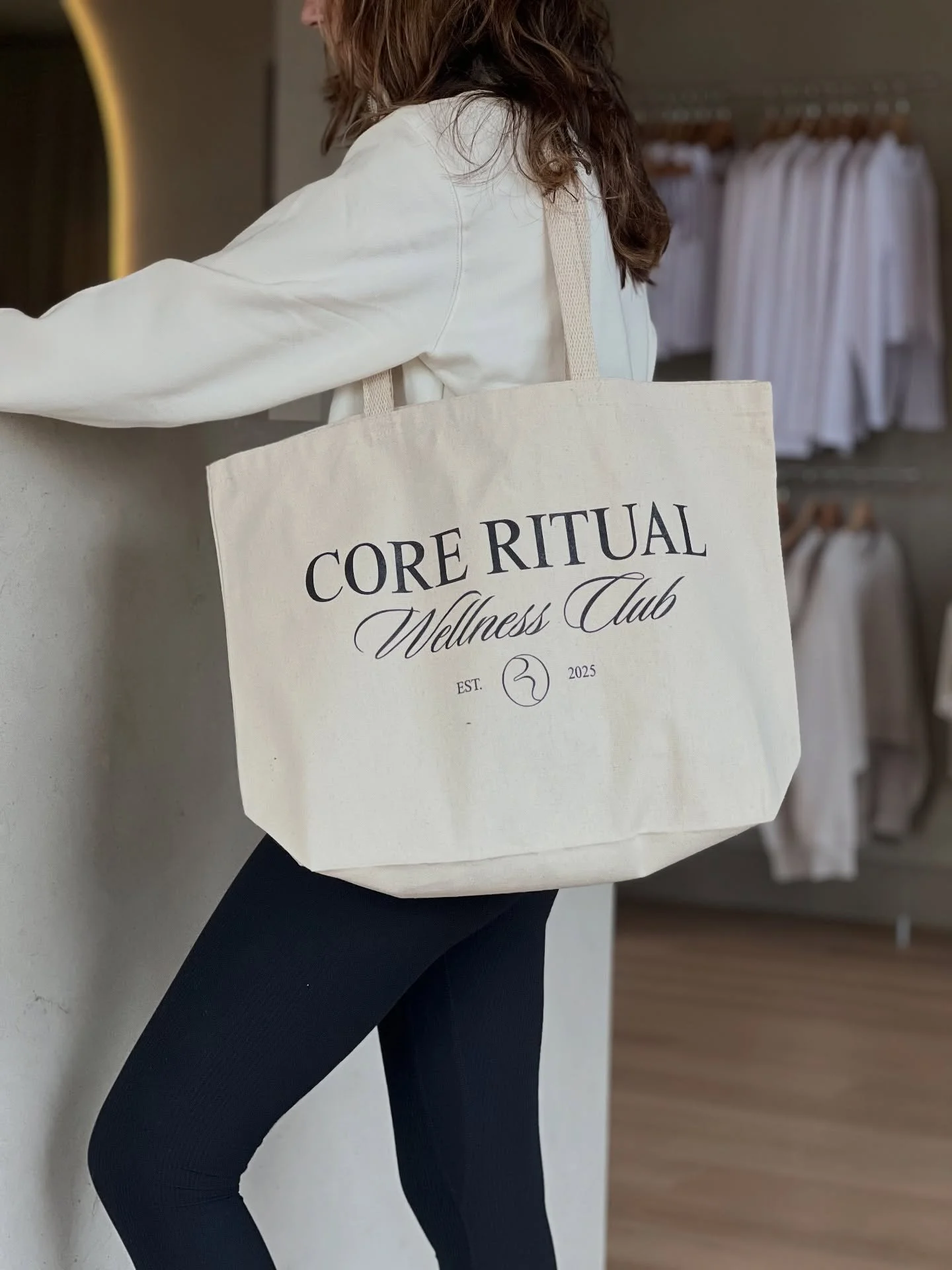 Your new Core Ritual essentials are here.
Totes, cozy sweatshirts, and our signature hats &mdash; stocked in small batches.

#CoreRitualWellnessClub #coreritual #BrielleNJ