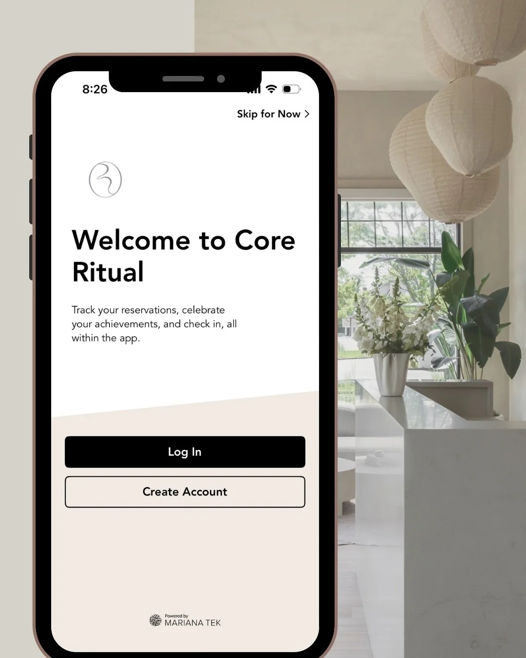 Stay connected to your ritual &mdash; wherever you are.

With the Core Ritual app you can:
&bull; Book and manage classes effortlessly
&bull; View memberships &amp; class packages
&bull; Set goals and track your consistency

Download now on iOS + And