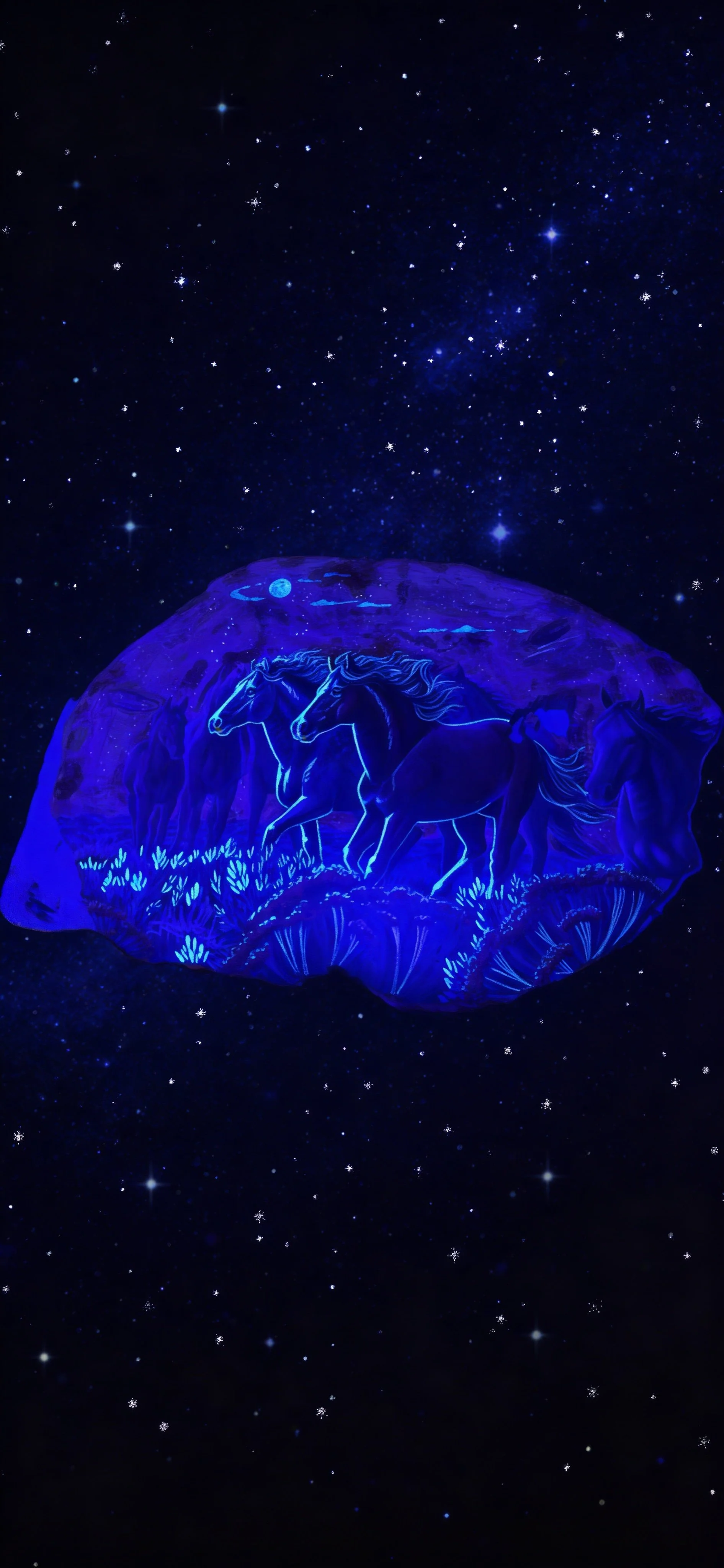 Hidden UV night time image