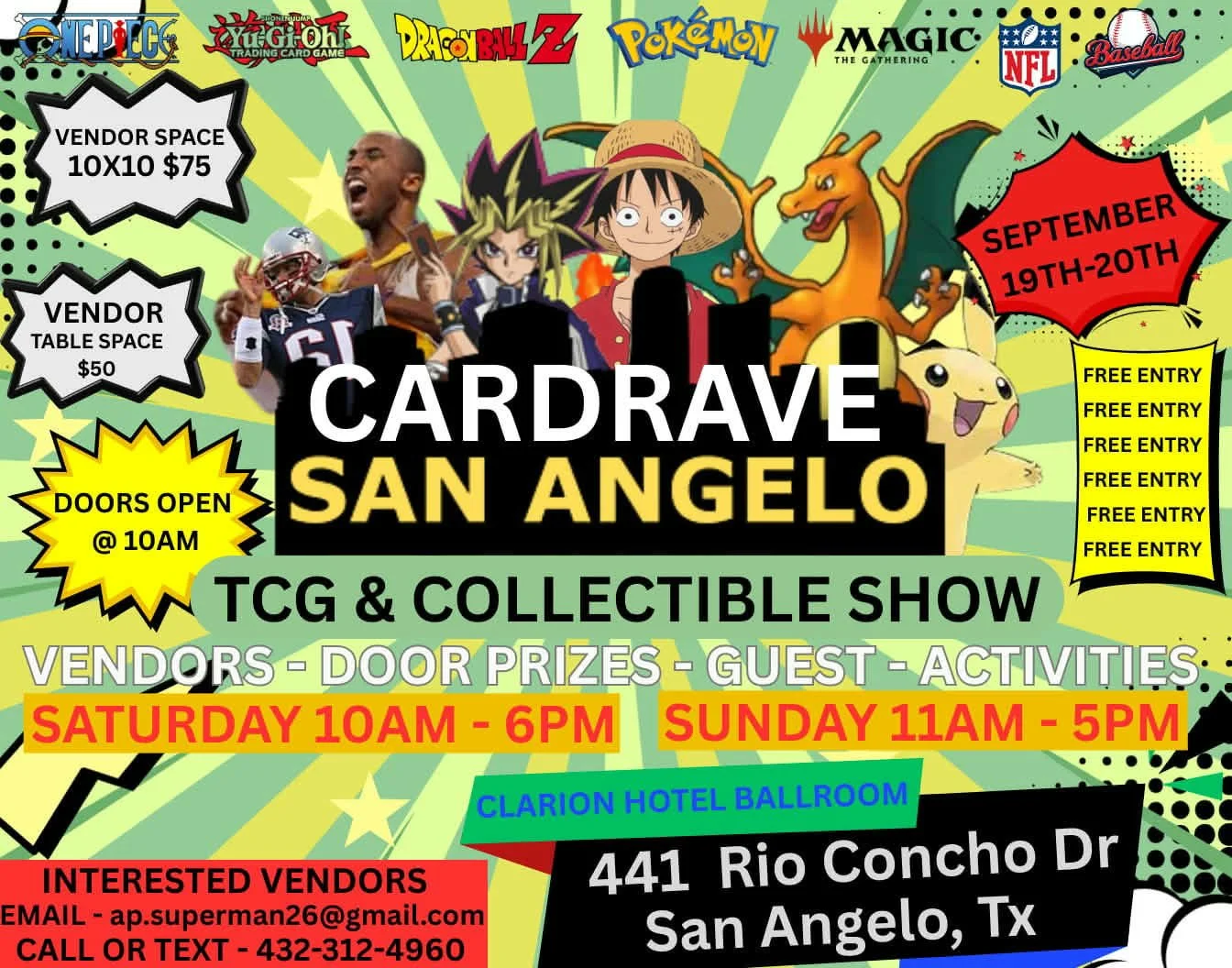 Cardrave San Angelo