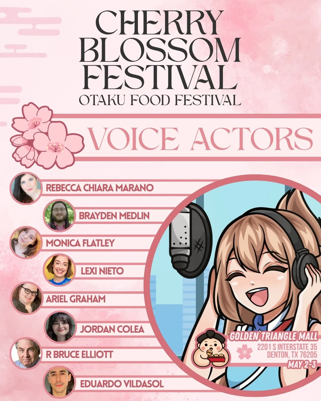 Otaku Food Festival Cherry Blossom Festival